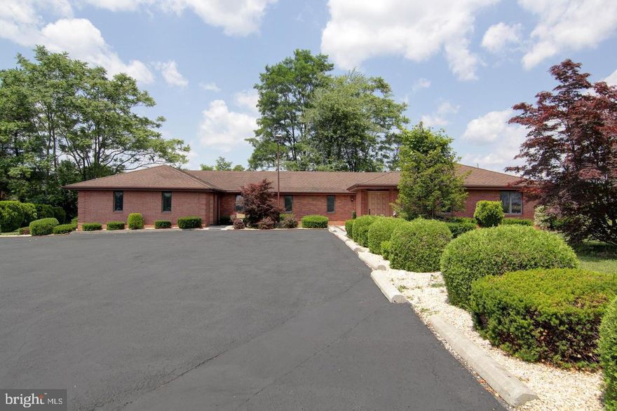 Location, Location, Location! Beautifully Landscaped, Well kept, Former Doctors office with ample parking for 20 cars. Eleven Exam rooms that could be used for separate office spaces. 2 Lobbies and 2 Reception offices. Could be 2 separate offices, with 2 separate entrances, Just close and lock the Fire door. Use one and Rent the other! Has 2 Client/Customer handicap accessible restrooms and 2 Employee restrooms. 3 heat pumps, 1 is new. 50 year roof installed 7 years ago with architectural shingles. Freshly sealed Parking lot. All located in a high traffic, highly sought after professional area close to the Hospital.