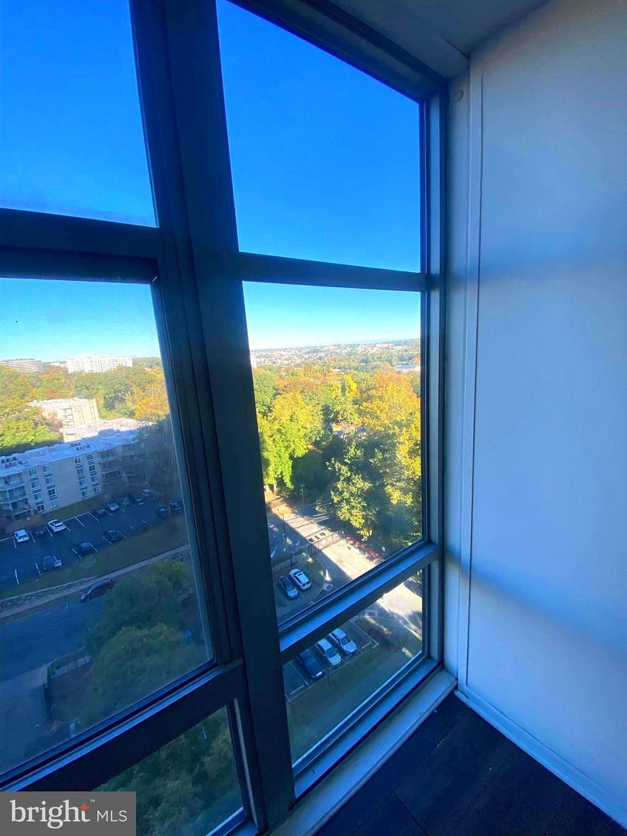 Welcome to the 14th floor of the River Park House condominiums.  As you enter into this one bedroom one  bathroom condo, you will be greeted by the abundance of natural light and an oversized living room.  The owner has recently made updates to the galley kitchen which leads to the dining area that features an oversized window.  Surrounded in the back by the beautiful Fairmount Park, the views of the city from the 14th floor are second to none.    Condo fee includes all utilities: electric, heat, air conditioning, water, basic cable and trash. Lower-level shopping center includes: gym, extra locked storage, library, vending machines, cleaner/tailor, hairdresser, banquet room and hospitality room. Additionally, there is 24 hour security, a doorman and on site management and maintenance.  Seller is open to negotiations for the replacement of the floor.