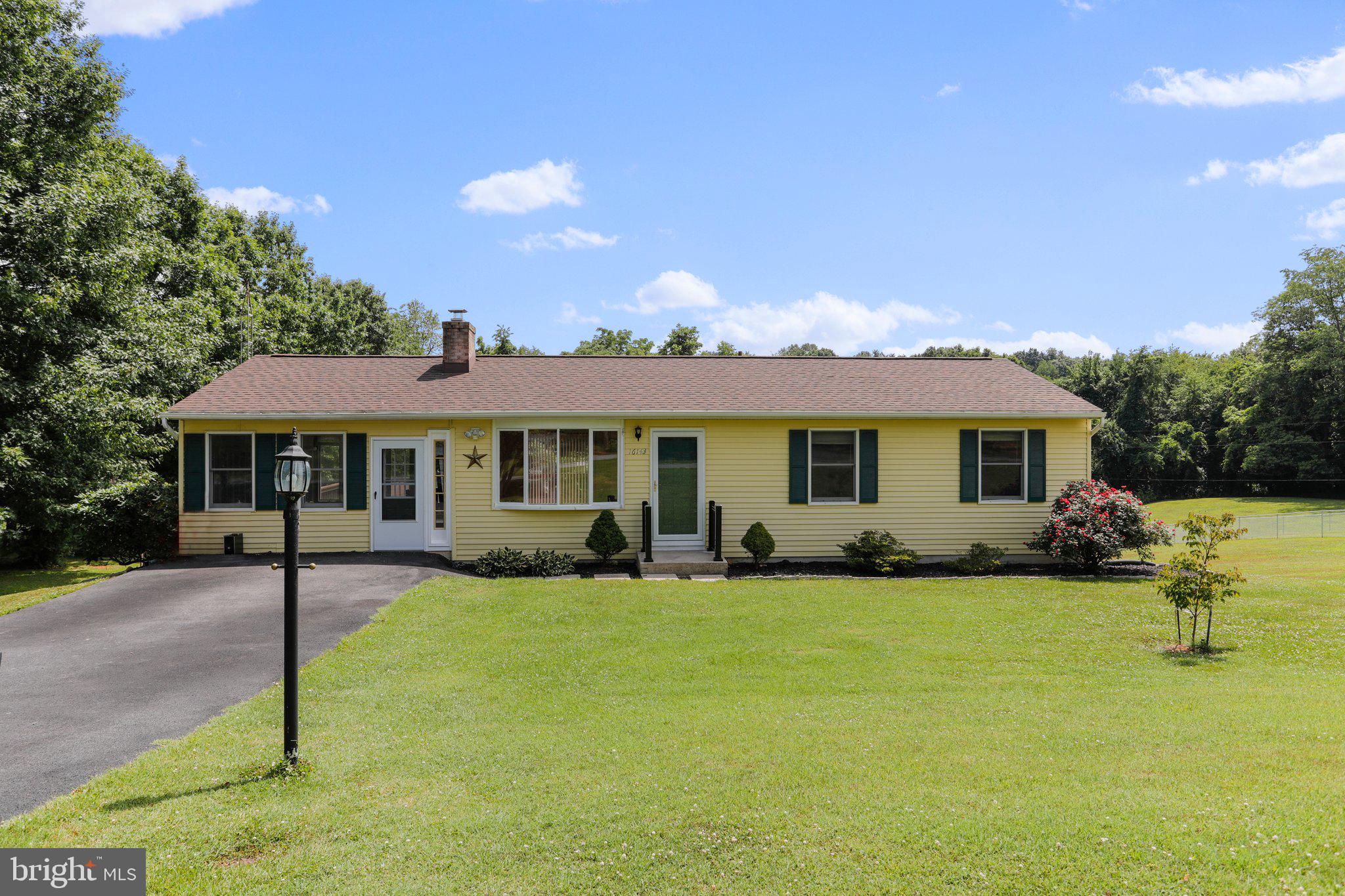 Welcome to Spade Road! This adorable 3 bed rancher is a great place for starting great memories! Enjoy main level living with the addition of a gorgeous sunroom, off the kitchen/dining, with a pellet stove so you can enjoy it year-round and of course the lovely deck that stretches the length of the house and over looks the large back yard! In the full basement is plenty of storage and it's unfinished space gives you many opportunities! *New roof, New Furance/AC Unit, City Water, Septic Pumped 2 years ago,