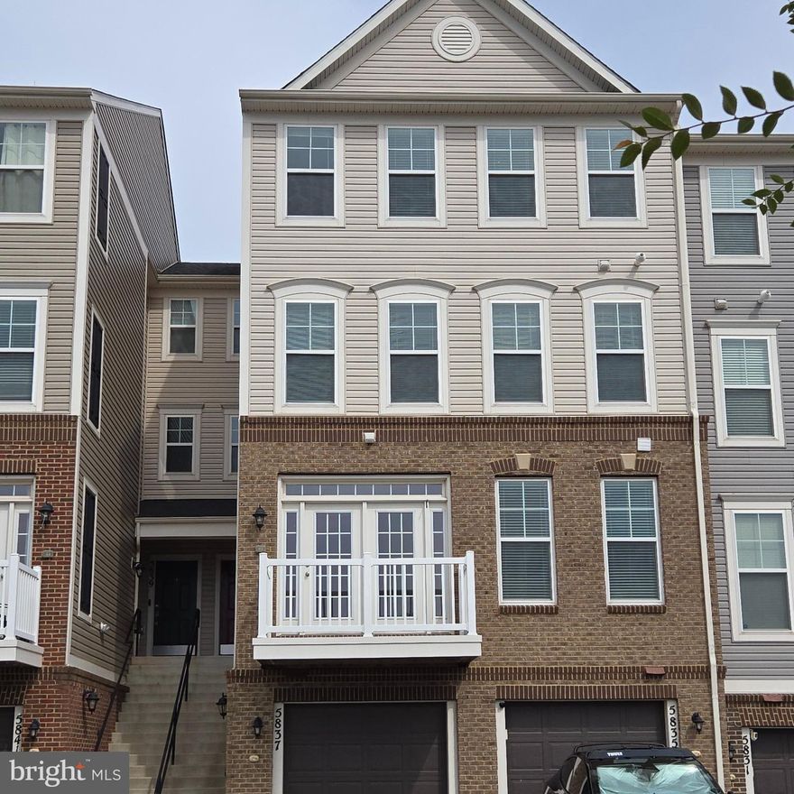 This beautiful 4-level condo townhome is located in Jefferson Place. Spotless and move-in ready. Convenient location is a huge plus just outside the city limits and just off Route 15/340 makes it a commuter's delight. Parking is not a problem with your own garage and parking pad. The main level of this beauty features a large living room with built-in unit and decorative electric fireplace, plus doors to your balcony which offers a view of the dog park and mountain views in the distance. The kitchen features stainless appliances including a gas range, refrigerator with ice maker, dishwasher, and microwave. The granite counters are beautiful and compliment the cabinets perfectly. There is also a pantry and entry coat closet in the kitchen area. Level three features two bedrooms and a full bath. The top level of this home offers the primary suite. It is spacious, has a tray ceiling, ceiling fan, lots of windows, huge walk-in closet with shelves, and also has a primary bath complete with soaking tub, double vanity, large shower, and private toilet room. Community amenities include a community pool, tot lots, exercise room, tennis courts, and dog park! Don't delay, call to see this beauty today!