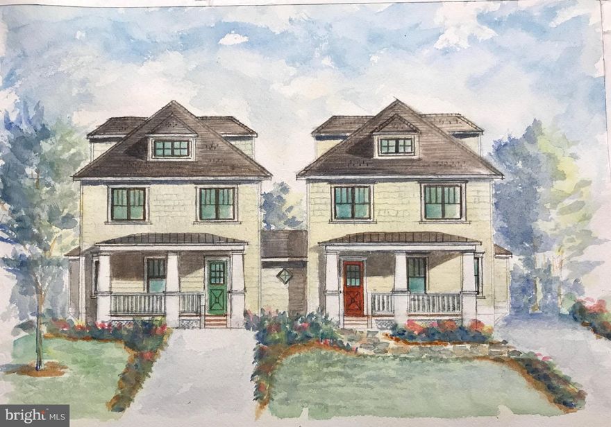 Positioned on an oversized Del Ray homesite, this beauty  will surely delight. You will discover the  interior as whimsical as the exterior. With  a short walk to Metro, Old Town and "The  Avenue" this location cannot be beat.  Here you will find all your favorites.  Matt & Tony's, The Garden, Gustave  Boulangerie, Dairy Godmother, The Junction,  Lena's and More! Newly built in 2018 the home features Four Bedrooms, Five Full Baths plus  a first floor office and additional storage galore.  Sun filled rooms featuring hardwood floors, marble and designer tiles are certain to please. Do you like relaxing beside a cozy fire?  Who doesn't? You have your choice of three fireplaces including a backyard fire pit. Looking for something unusual and rare in your next home.  How about off street  parking  for up to 5 cars plus a two sided alley access garage. This  Semi -Detached Design is both innovative  and forward thinking . Feels and lives like a fully detached single family home.  Low Maintenance  and  Low Utility Cost are just a few of the advantages of a recently  built house.  Perfect for Indoor and Outdoor Entertaining.  Along with the Plumbing, Lighting and Cabinetry choices BE CERTAIN to check  out the elevated moldings throughout. Recently added landscaping and newly seeded lawn. Looking for a Traditional Design with Modern Features ? Then be sure to place  this  one on your must see list. Available  for Immediate Occupancy.