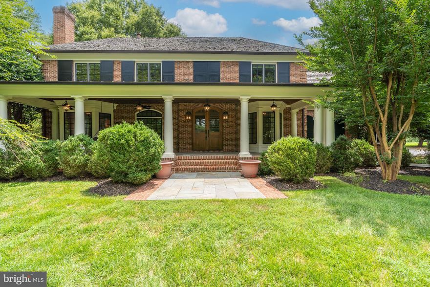 Welcome to 8908 Holly Leaf Lane, a truly extraordinary estate nestled within the esteemed Avenel Community, spanning over two meticulously landscaped acres.
 
Crafted and expanded by the renowned Falcon Construction, this home is a masterpiece of expert design, craftsmanship, and exquisite taste. This sophisticated residence exudes timeless elegance, and a luxurious European flair, creating an atmosphere so inviting, you may never want to leave.
 
As you approach the estate, be captivated by the stunning portico featuring a cedar ceiling—an ideal spot to savor your morning coffee or evening aperitif. This is just one of the many exceptional touches throughout the home not to be missed.
 
Upon entering, a grand two-story foyer leads you to a private office and a formal living room, complete with a gas fireplace, adjacent to an elegant dining room.
 
The chef’s gourmet kitchen is bathed in natural light, designed for both intimate family living and large-scale entertaining. With custom cabinetry, an expansive island, and an open flow into the family room, this space is ideal for the discerning Buyer who appreciates both style and functionality.
 
The main-level primary suite offers the perfect blend of privacy and luxury, ideal for multigenerational living—a highly sought-after feature. From the stunning wood-paneled inset wall to the seamless floor registers, plantation shutters, and shower ensuite bath, every detail has been thoughtfully considered.
 
Beyond the glass-lined hallway, the grand great room awaits—an impressive space that epitomizes opulence and sophistication. From the soaring vaulted ceiling and oversized molding to the four chandeliers and custom-built shelving with a rolling ladder, the room’s design is truly spectacular. The stone fireplace further elevates this remarkable space that is rich in detail. 

Step outside to discover an exceptional outdoor living experience. The rear portico features a fireplace that is perfect for cozy evenings.
 
Upstairs, the second level features three ensuite guest rooms, two of which are equipped with custom desk systems, perfect for work or study. The luxurious primary suite on this level features two walk-in closets, a steam shower, and a private balcony—your personal retreat within this magnificent home.

The lower level offers versatile spaces, including a bonus room, recreation area, a workstation, and ample storage.
 
The estate also boasts a four-car garage, complete with its own air conditioning system, and offers the potential for a home gym.
 
As with all Avenel homes, this home is ideally located just minutes from shopping, dining, the C&O Canal, Congressional Country Club, TPC Potomac, and Great Falls, with access to airports and downtown Washington, DC. With a limited number of 2 Acre Bethesda Avenel homes, this is a rare opportunity to experience the very best in luxury living. Owner is an agent. SF estimate based on floor plan measurements.  Virtually staged for reference.