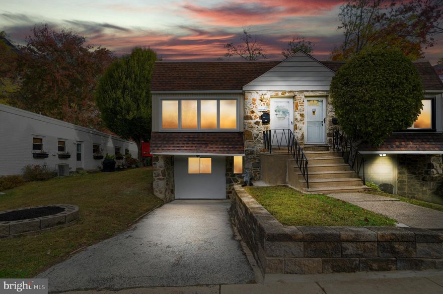 Completely Remodeled Twin in the Chatham Park Section of Havertown--Four (4) Bedrooms, Three (3) Full Bathrooms, Fully Finished Basement and Deck. Brand New Kitchen with New Appliances and Floor (2025), New Windows (2025), All new Outlets and Vents (2025), Fresh Paint throughout the entire house (2025).  Two rooms in lower level that can be used for a 5th & 6th Bedroom. Chatham Park & Chatham Elementary are right up the street. Walkable to Brookline area shops and restaurants. Great Location. Easy to Show and Quick Settlement Possible! Schedule your showing today!