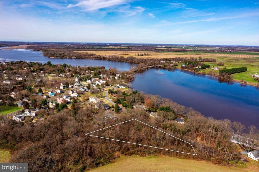 Two fantastic building parcels just off the Chester River.  1.36 acres total on a cul-de-sac at the end of a quiet road.  Perc approved and ready for you to design your dream home on the Eastern Shore.  Crabbing, fishing, swimming, birdwatching, you name it!  Bring your house plans or just camp out and build a fire.  Level building area sits on a small bluff well above the water: no flood zone!  Public boat landing only a few blocks away.  Easy access to Route 301. 90 minutes to Philadelphia, South Jersey, and Washington D.C. 30 minutes to Middletown, Delaware and tax-free shopping.  Less than 15 minutes to historic downtown Chestertown.  Founded in 1706, Chestertown sits on the banks of the Chester and is home to Washington College.  Enjoy the historic homes, local shopping, restaurants, art galleries, and waterfront parks. Chestertown is home to many festivals and an award-winning weekly Farmer's Market.  Property is marked by sign.  Perc approval and survey on file.  Parcels sold together, not separate.  Drive-bys permitted.  Do not enter property without an appointment.