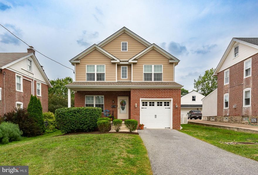 Welcome to 226 Delmont Avenue, a stunning unicorn of a home in the heart of Ardmore, PA. This newer construction masterpiece boasts 4 bedrooms and 3.5 bathrooms, including a dreamy ensuite primary bedroom with two large walk-in closets. Spanning 2,674 square feet, with an additional 1200 sq ft of finished living space on the lower level, this elegant home features an open concept living area with high ceilings and a gas fireplace, creating a modern and inviting ambiance. The large kitchen is adorned with a granite island and all modern appliances. Access to the spacious backyard and Trex deck through sliding glass doors perfect for outdoor entertaining. Convenience meets luxury with a large laundry room on the 2nd floor. A fully finished basement with a full bathroom that offers two separate spaces that can be customized as a gym, office, or media room. The property also includes a 2-story outbuilding meticulously built by Amish craftsman adding a touch of timeless charm. With an attached garage, mudroom, central air conditioning, and security included, this home is designed for both comfort and peace of mind. Located within walking distance to downtown Ardmore’s shops and restaurants, as well as the R5 and Route 100 Line, this residence offers the perfect fusion of modern living and urban convenience. Nestled in the sought-after Lower Merion school district, this home is an exceptional find.