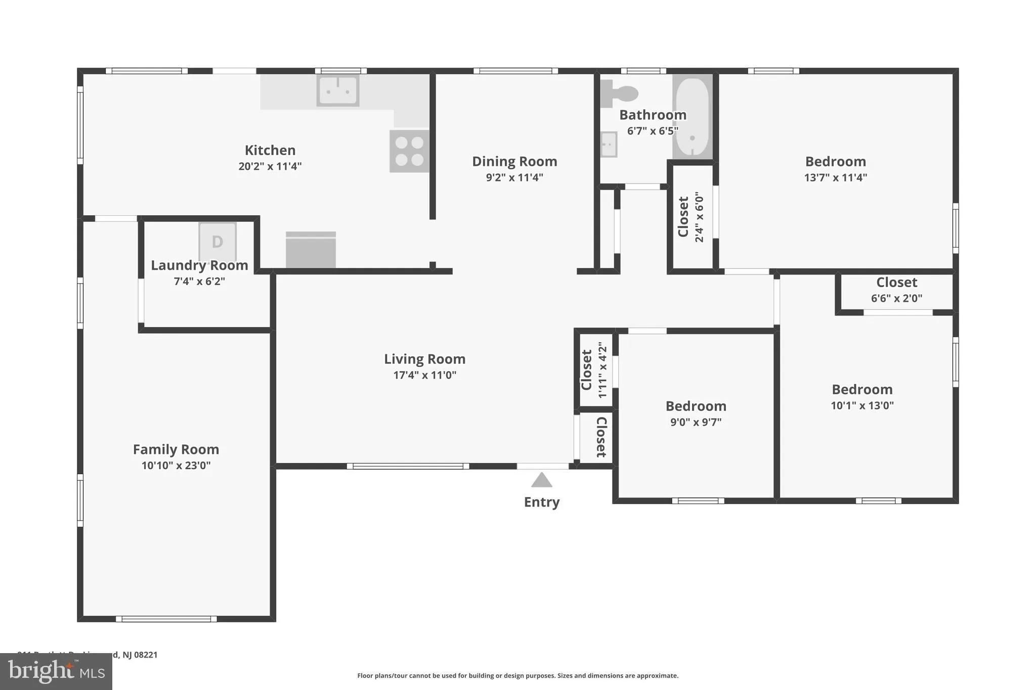 Linwood, New Jersey 08221, United States, 3 Bedrooms Bedrooms, ,1 BathroomBathrooms,Residential,Active,246972