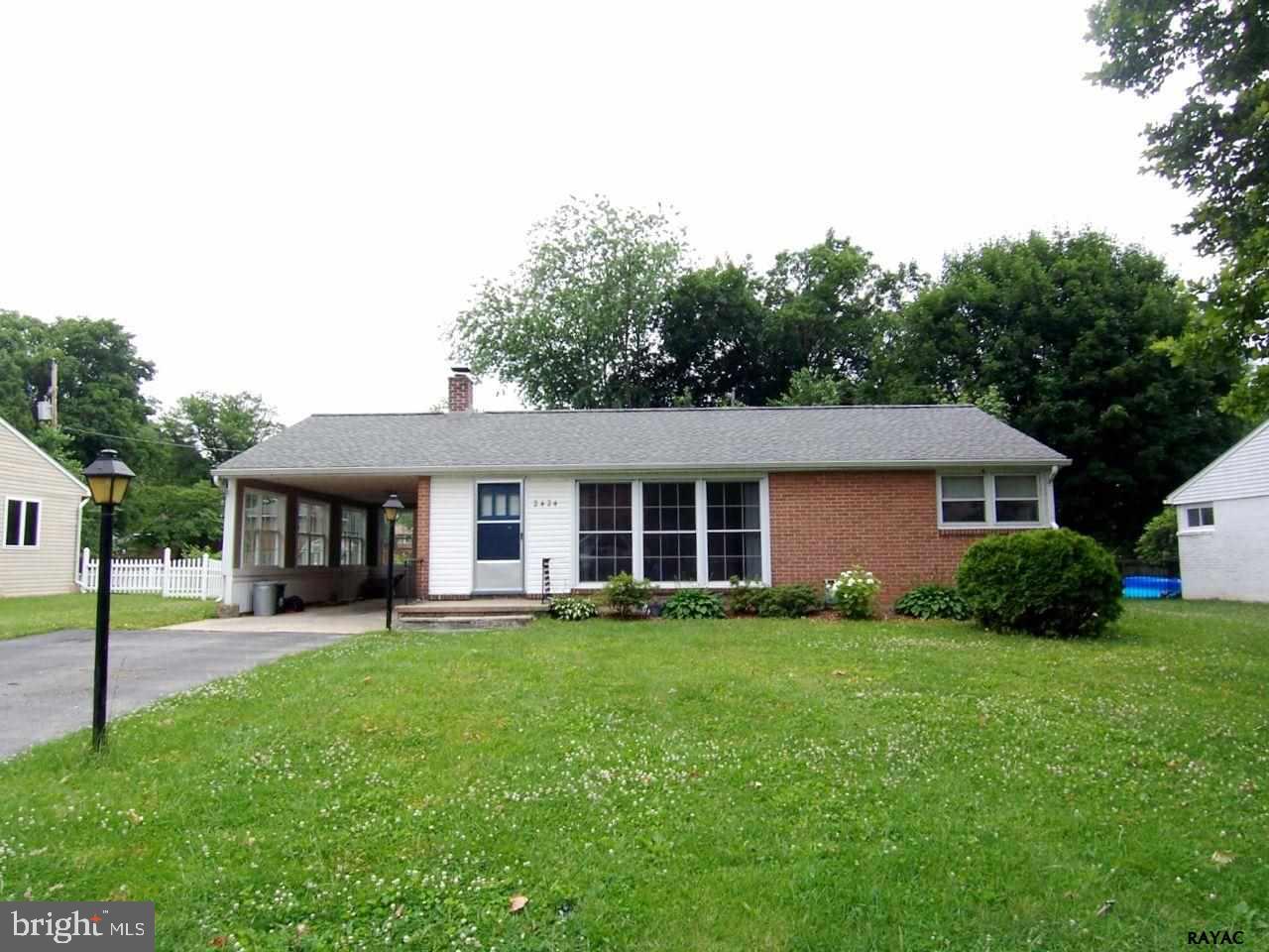 Great ranch in popular Haines Acres! Walk to school! Close to grocery stores, I83, Rt.30 - location, location, location! Fenced level backyard! New CAC compressor, new 30 year roof in '08, new paint, new carpet in FR, HW flrs, efficient natural gas forced hot air furnace! The garage can be easily converted into living space! Hurry - won't last long!