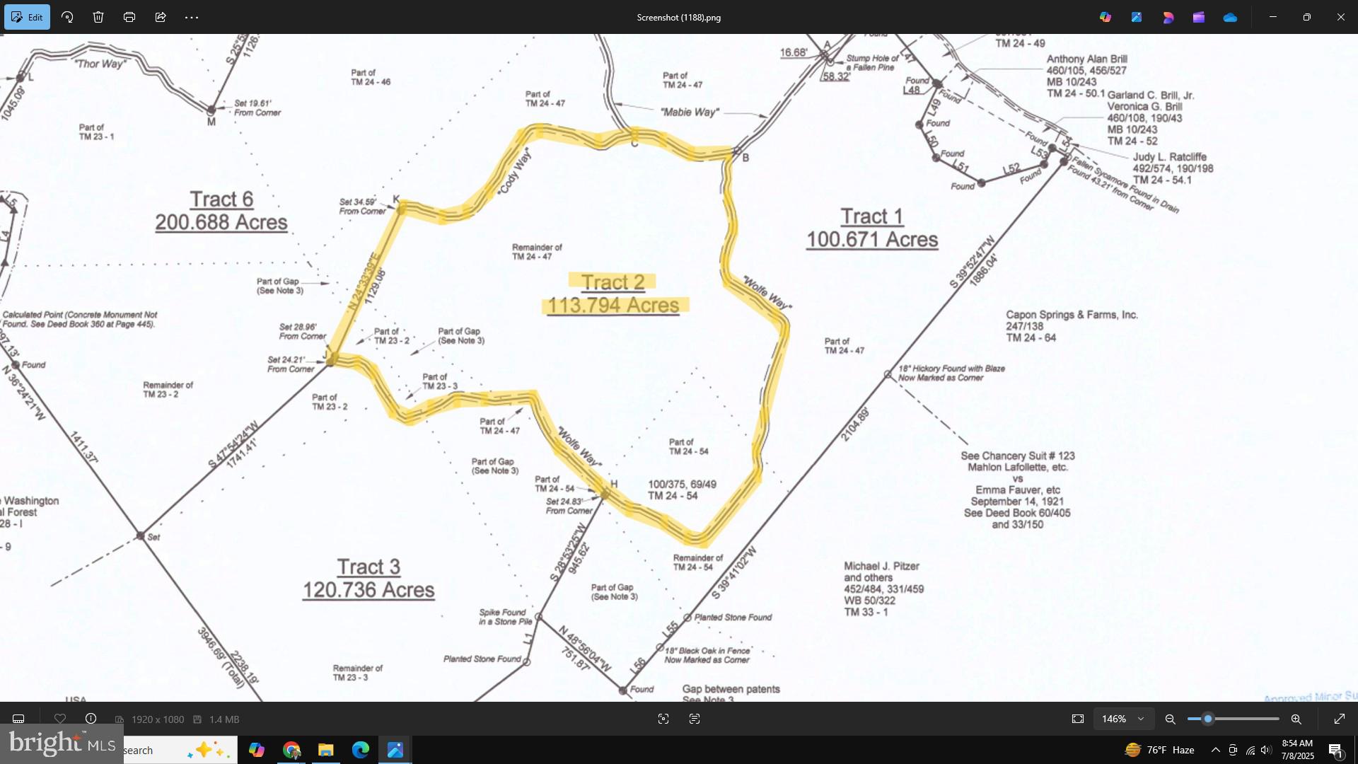 NONE AVAILABLE - Land