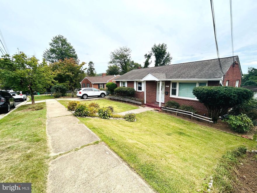 Significant Price Improvement! Spacious home for you located close to DC & VA. No HOA. Newer roof, 5 Bedrooms and 2 Full baths, 2 Kitchens. Full and fully finished huge Walk-out Basement. It has an additional room-extension, with new roof, that can be turned into your office or gym. Walk-out to the green garden from the Basement. Private and serene. The 2 Full baths were recently renovated; Washer and Dryer, furnace, water heater and A/C are recently new.