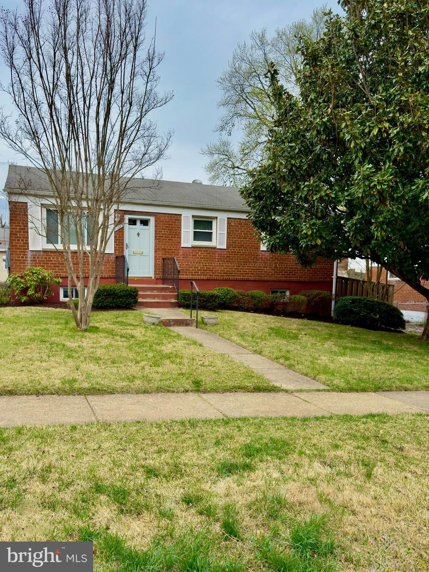 Beautifully maintained 4-bedroom, 2-bath Rambler with 1,482 square feet of comfortable living space. Features include updated bathrooms, a newly renovated basement—perfect for extra living or entertaining space—and washer and dryer units conveniently located on both levels. Just 1 mile to the Metro and minutes to NIH, Walter Reed/Bethesda Naval, major roads, and shopping. Located just steps from Rock Creek Park, this home offers both convenience and a quiet place to come home to.