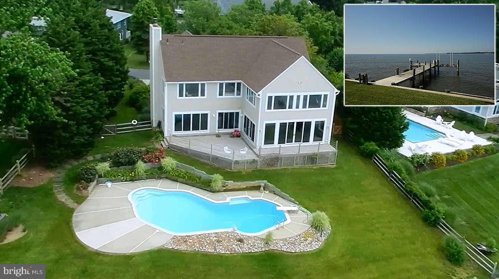 Fantastic South River waterfront home w/ private pier, waterside pool, and umparalleled views in sought-after Watergate; just mins to downtown Annapolis & major commute routes. Main level has beautiful hardwood floors, updated kitchen w/ granite, and walls of windows encompassing South River views to the Ches Bay. Huge MBR suite; big views from each BR. Attic could be finished off for more space!