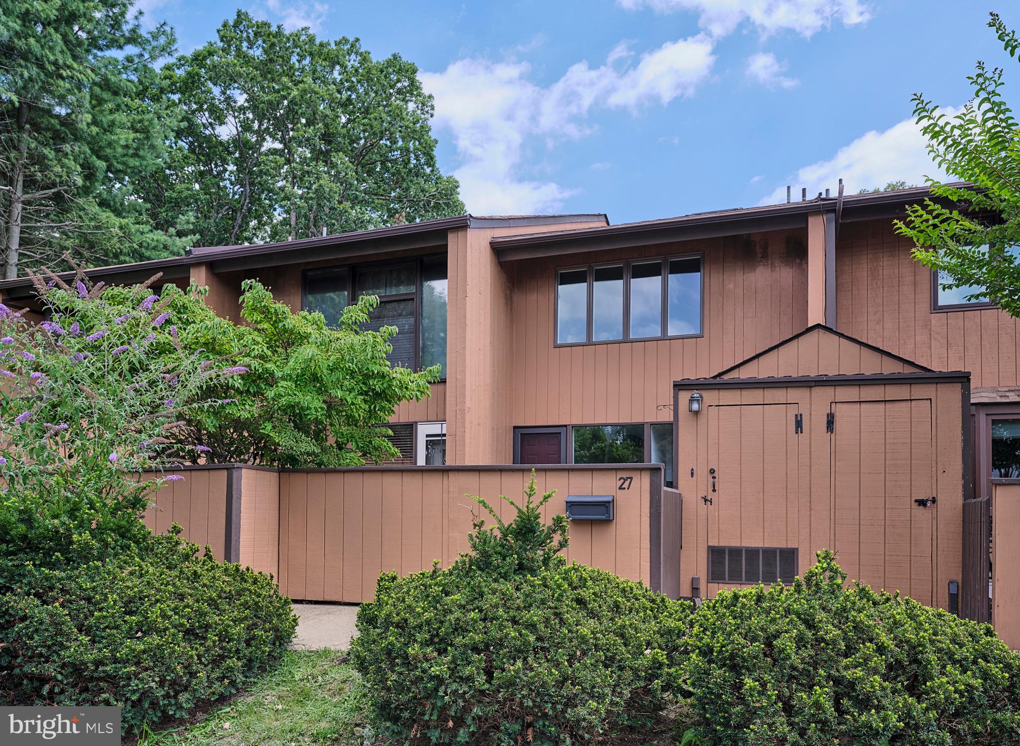 Located on one of the closest streets to downtown New Hope, this open-concept 2-bedroom, 2.5-bath condo offers modern updates, comfortable living, and unbeatable convenience.
Upgrades include hardwood floors on the first and second levels, brand new carpet on both straight staircases, fresh paint throughout, updated light fixtures, and a galley kitchen with granite countertops and white cabinetry.
Enter through a gated paver courtyard into a tiled foyer that sets the tone for this turnkey home. Straight ahead, the open living and dining area features a convenient half bath and access to the landscaped rear paver patio. To the right, the galley kitchen offers a bright workspace and flows easily into the main living area.
Upstairs, you’ll find two generously sized bedrooms and two full hall baths—one with a tub/shower combo and the other with a corner stall shower. A laundry room with a stackable washer/dryer and extra storage is located off the hallway.
The third level, accessed via a staircase from the second bedroom, features a flexible bonus space with an operable skylight—ideal for a home office, guest space, or creative studio.
Community amenities include multiple tennis courts and access to the Village 2 Swim Club with several pools. A rare opportunity this close to all that downtown New Hope has to offer