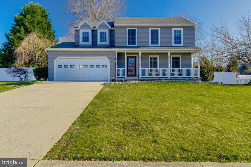 Gorgeous, fully modernized 4 bed, 2 bath single family home with 2 car garage, finished basement, deck and fully fenced in yard.  This house is fully modernized and updated with gorgeous trim work and accents throughout.  The kitchen has been fully modernized with a recently added custom island with granite and extra cabinet space.  The living room as a bumpout giving it extra depth and a door leading to the large rear deck which overlooks the big fully fenced and cleared backyard with its own playground.  The basement is fully finished with a living area and a fifth bedroom.  The upstairs consists of 4 bedrooms and two full baths including a large owners suite with its own private bath and walk in closets.  This house is amazing, move in ready and has it all!  Come see it today!