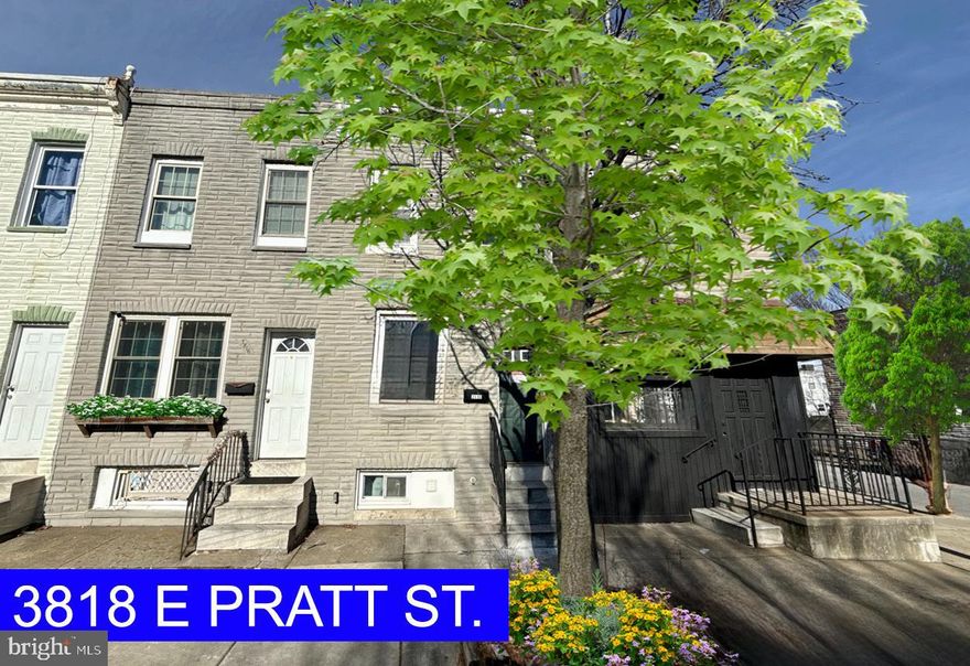 Solid brick interior rowhome built in 1920, offering 1,380 total square feet across two finished levels plus basement. The home features 972 square feet of above-grade living space with an additional 408 square feet below grade, providing storage or future potential. Center-unit layout with a classic two-story design, brick exterior, built-up roof, and hot/warm air heat with a combined cooling system. Property includes one full bath and is in average condition, presenting a great opportunity for buyers looking to refresh and add value. Convenient city location close to major routes, neighborhood amenities, and public transportation—ideal for owner-occupants or investors.