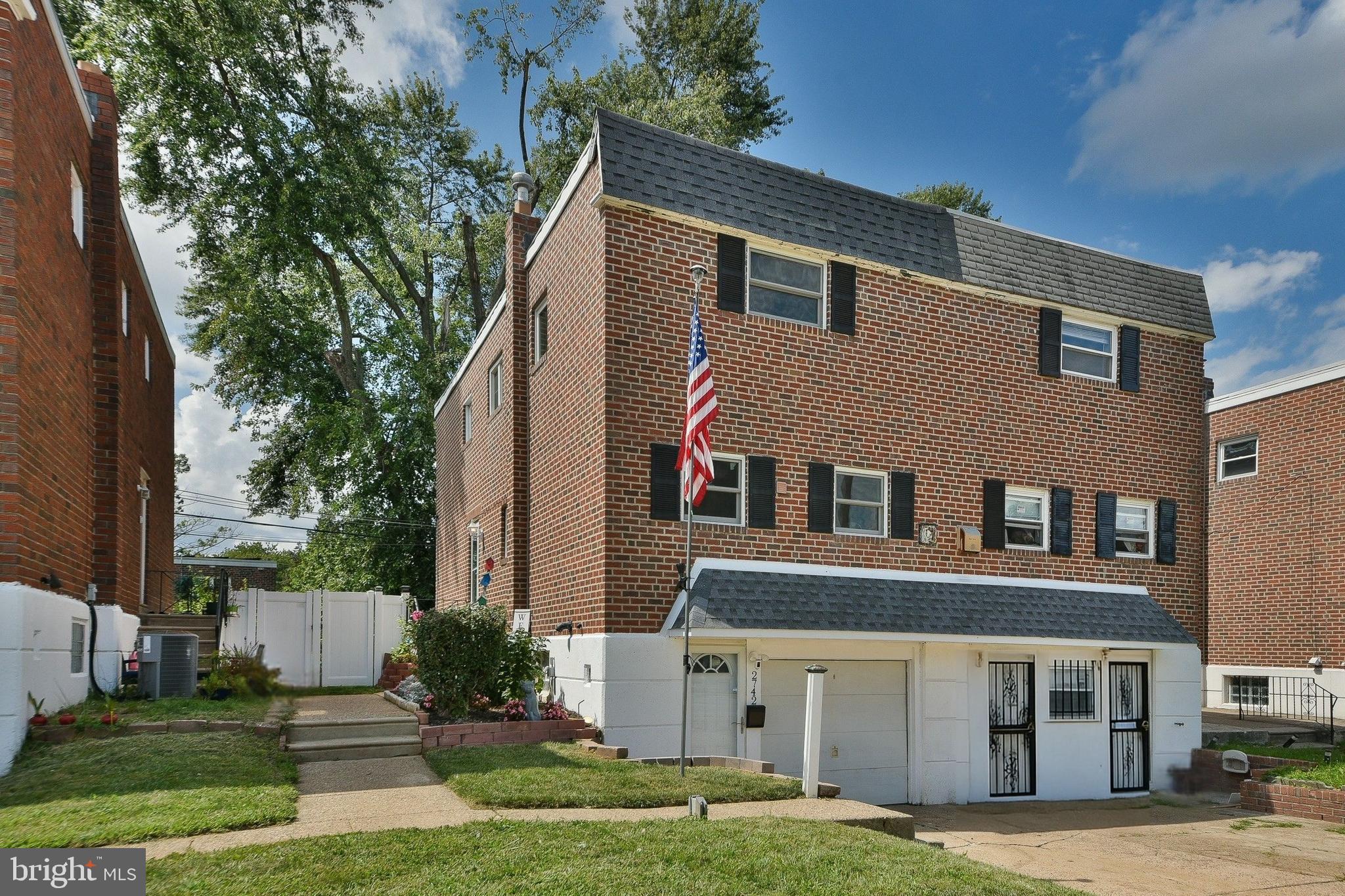 Fantastic, Move In Condition, and Fully Updated Twin with a Private Backyard Oasis Designed For Relaxation And Entertaining; All Major Ticket Items Have Been Updated, and Home Was Recently Pre-Inspected, See Documents To Review the Inspection Report; This Home Has Many Features That the Other Homes in the Area.... Keep Reading; The Exterior Has a Larger Driveway, Eye-Catching Stone Retaining Wall and a Lush Garden Area That Frames The Property with Natural Charm; Also, the Fully Fenced Backyard Features a Custom Patio with Built-In Planters, a New Shed, and a Garden Storage Box—Perfect For Hosting Guests Or Enjoying Quiet Mornings Outdoors; Step Inside To Discover a Large Living Room with Gleaming Newly Refinished Hardwood Floors, Crown Molding, and a Triple Window Overlooking the Backyard; The Dining Room Flows Seamlessly Into the Living Area and Kitchen, Enhanced with Modern Lighting, Hardwood Flooring, and a Pocket Door That Leads To the Lower Level; The Kitchen is a Showstopper—Fully Renovated with High-End Cabinetry, Granite Countertops, Tiled Backsplash, Stainless Steel Appliances, Recessed Lighting, Built-In Spice Racks, and Thoughtfully Designed Additional Storage and Counter Space; The Spacious Family Room Offers Luxury Vinyl Plank Flooring, Recessed and Modern Light Fixtures, and a Stunning Glass Pane Door with Side Panels That Opens To the Back Patio; Custom Built-In Shelving and a Desk Area with A Floor Safe Making It Ideal As a Work-From-Home Hub Or Media Retreat; The Updated Powder Room Shines with a Tiled Floor, Half Wall, And Sleek Fixtures, While The Oversized Laundry Room Adds Convenience with Added Storage, Durable Flooring, and Direct Front Access; The Primary Bedroom Features New Wall-To-Wall Carpets with a Large Closet with Built-Ins, and a Ceiling Fan; The Primary Bathroom Has Been Fully Renovated with Modern Tilework, a Frameless Shower Door, Half-Wall Surround, and Modern Fixtures; Two Additional Bedrooms Offer Ample Closet Space, Ceiling Fans, and Room For Family, Guests, or Flex Space; The Hall Bath Completes the Upper Level with Updated Tile, a Tub Surround, Built-In Storage, and a New Vanity; Additional Features Include a Regularly Coated Roof, a 10-Year-Old Heater, a 5-Year-Old Water Heater, and Updated Vinyl Replacement Windows Throughout; All These Additional Features Offer Comfort, Efficiency, and Peace of Mind; This Home is Ideal For Buyers Looking For Turnkey Living with Exceptional Outdoor Space, Modern Finishes, and Versatile Rooms That Accommodate Both Work and Leisure; Don’t Miss Your Chance To Tour This Gorgeous Property And Experience All That 2742 Welsh Road Has To Offer—Schedule Your Showing Today; This Home Will Not Last!!!!! Certified Pre-Owned Home Has Been Pre-Inspected, Report Available in MLS Downloads, See What Repairs Have Been Made!
