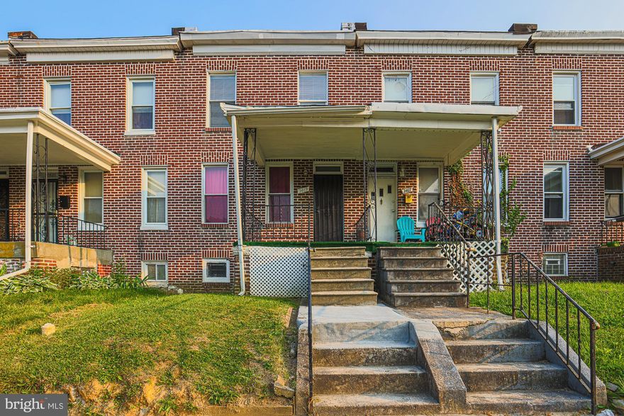 Buyer Didn't Perform - Your LUCK ! Why rent when you can BUY and build WEALTH. Why rent when you can BUY and build EQUITY. Why rent when you can OWN! This home is awesome for the First Time Buyer or the Savvy Investor. Gain great proximity to Herring Run Park, Lake Montebello and Clifton Park Golf Course. This spacious 2 Bed / 1.5 Bath is ready for someone to move in and add the finishing touches. This will be an AWESOME home for an owner occupant or for an investor alike. This will be a QUALITY addition to any investment portfolio. Cash flow on Day 1 with this move in ready home. This is a cash flow machine! Being SOLD AS-IS- **** WHY RENT WHEN YOU CAN BUY******INVESTOR ALERT*** ***CASH FLOW ALERT*** Tons of Savings with a  Brand New Sewer Line!