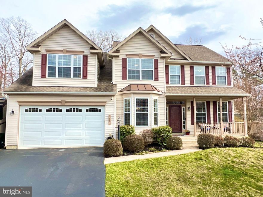 Under contract- open houses canceled. Welcome to your new place to call home! Stunning property in the heart of Woodbridge. This home is an entertainer's dream with an in ground saltwater pool, just in time for summer! Pulling up to the home you will notice the professional landscaping and impressive curb appeal.  Enter through the gracious two story foyer leading to the classic living room and formal dining room, filled with tons of natural light.  Working from home is a breeze in your own private office. The oversized family room is large enough for a sectional sofa and more!  Just say "Alexa" turn on the fireplace when you are cold!  The open concept kitchen has plenty of room for your kitchen table, barstools at the island and plenty of cabinet space. Enjoy cooking with high end stainless steel appliances.  Upstairs, the primary suite is huge!!  Expansive space with a sitting area.  Feel like you are at a resort everyday with the newly updated primary en suite bath, featuring a double vanity and large tile shower. In addition to the three additional bedrooms, the hall bath has been remodeled. The fully finished basement is perfect for hosting game day! There is also a full bathroom in the basement.  An additional room in the basement is perfect for a home gym.  Bonus storage is a nice touch for keeping your home tidy. Step outside to a fully fenced in and professionally landscaped backyard.  The deck expands across the back of the home. Summer days will be spent relaxing by the pool and listening to your favorite playlist on the outdoor speakers. The Amish built shed that matches the home's siding and shutters is perfect for storing your lawnmower and tools.  Keep your yard green with the sprinkler system. Save money with NO HOA!!! Home has been freshly painted and the sellers have recently replaced most big ticket items. Check out the virtual tour. Schedule your tour or plan to attend an open house and make your offer before this home is sold!