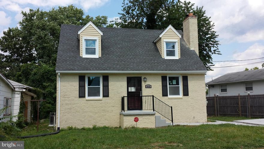 WOW! Newly Renovated top to bottom. All Bath and Kitchen Updated. 4 Bedrooms, 3 Full baths. NICE Size bedrooms.  NEW Kitchen w/Granite Counter Top. Stainless Steel appliances. HUGE Rec Room in Basement. Nice backyard. Off Street Parking. Not a Foreclosure or Short Sale. Ready for quick Settlement. A must See! Brennan Title for closing. CSS for combo. Owner/Agent.Buyer Must be approved buy seller's