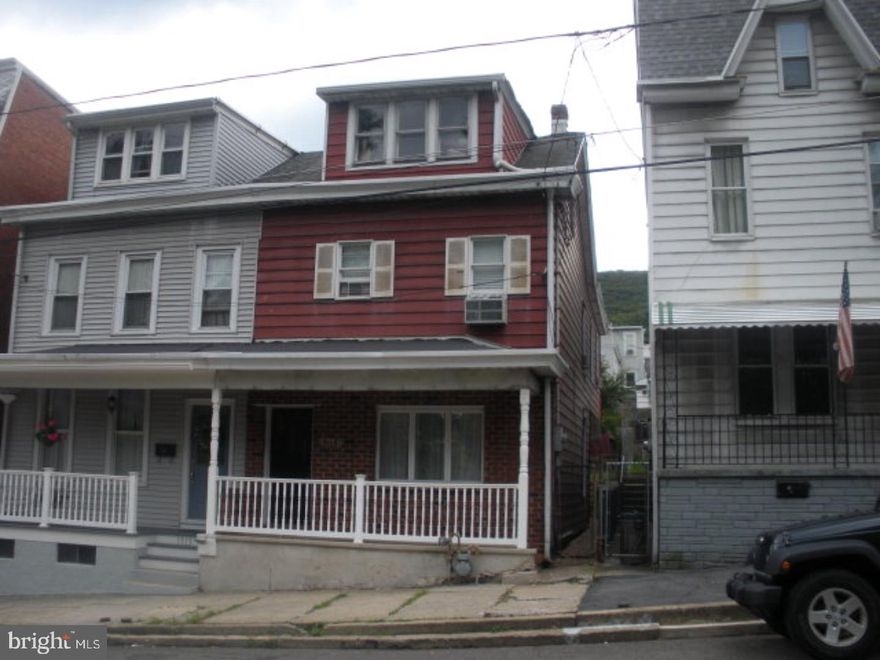 Save your money because this home is already done for you!!! Modern kitchen with new cabinets, stainless steel appliances, ceramic backsplash and island. Modern bathrooms with updated fixtures and lightening! 200 amp electrical service. Spacious rooms. Large deck off the rear of home. Modern color schemes throughout home. Economical gas heat with 2 year old hot water heater. Plenty of on street parking. Full attic that could be additional bedroom or family room.  Mailing Address Continued: Pottsville  Color: red  Amp: 200CB