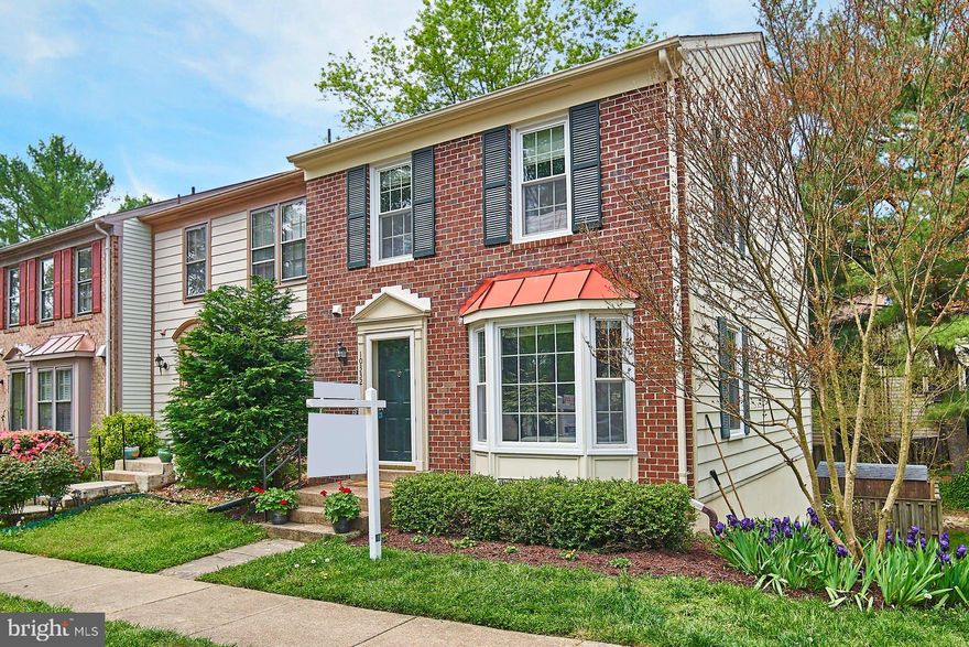 OPEN SAT, 5/8, 2-4PM, AND SUN, 5/9, 11AM - 1PM!  Gorgeous brick end unit townhome coming to the market on May 6!  Move quickly on this lovely home - 3 elegantly finished levels, 3 spacious bedrooms, 3.5 baths.   Brand new plush neutral carpeting on upper level!  Gleaming hardwoods on main level, including living room with beautiful bay window, and adjoining dining room.  Open and light-filled kitchen has been fully remodeled with beautiful white cabinetry, stainless appliances, and granite countertops.  Eat in area overlooks deck and private fully fenced oversized backyard.  Spacious primary suite with full bath and huge closet.    Secondary bedrooms offer plush neutral carpeting and ample closet space.  Lower level offers a huge rec room with woodburning fireplace - perfect for cozy evenings.  Walk out from rec room to fully fenced private backyard, with patio and built in bench.  Lower level also offers a full bath and storage room.  Conveniently located within walking distance to Target!  Fabulous commuter options available via Braddock Rd and Beltway, and proximity to Fairfax County Parkway, Rt. 123 (Ox Rd),  and more.  Close by VRE,  Springfield Metro, and Metro bus stops.  Bonnie Brae Elementary, and Robinson Secondary School located close by.  This is the perfect blend of elegant living, private setting, and convenient location for shopping/plazas, and commuter options!  OFFER DEADLINE MONDAY,  5/10 BY 1PM