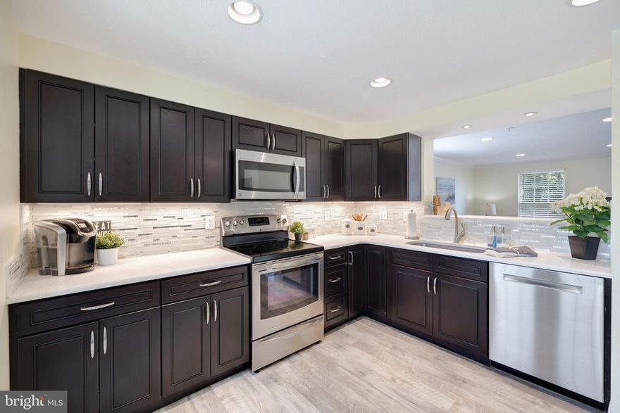 OPEN HOUSE CANCELED. OFFER ACCEPTED. Absolutely Awesome in Odenton! 3 beds/3 bath BEAUTY in coveted FOUR SEASONS ESTATES.  Fully renovated, lovingly maintained and seeking new owner. Check out the live action video under Virtual Tour to see all the features. 
Turnkey home in PERFECT location, location, location** Gorgeous Open Floor Plan, Luxury Vinyl Floors and Light-Filled Living Spaces with Vaulted Ceilings** Welcoming, Spacious and designer inspired** Kitchen features Gorgeous Counters, Stainless Steel Appliances,  Attractive Backsplash and Pantry**The living room boasts AMPLE areas for seating and dining, and access to the Deck and Fenced Yard. There is also a half bath on the main level. 
The upper level features the Primary Suite with Attached  LUXURY bath,  this is truly an oasis**
  2 additional bedrooms that share a bath. New Carpet on bedroom level, Vaulted Ceilings, and Container Store closet organizers in all 3 bedrooms add distinction.**
Lower level features large Family Room** storage room (with custom shelving) is in fact a  bathroom rough in ready for use* laundry room with storage. 
Outdoor features:* Deck with privacy screen, *yard with mature tree * Fully Fenced yard with shed * Professionally Maintained Landscaping - This outdoor space is lush and made for entertaining!**
++Thoughtful Improvements include: New HVAC in 2022** New Carpet on Bedroom Level  2022 **New Kitchen windows 2022** Newer paint**New Tankless Hot water heater with Water Filter System 2021**Bosch Dishwasher 2021 **Newer Roof-7 years old**Owner's bath  renovation 2019**New Washer 2021**New Kitchen Renovation 2016 **and Half Bath Renovation  2016**
++This home is tucked away on a quiet cul-de-sac yet provides easy access to major shopping and roads* close to NSA, Fort Meade* as well as a quick commute to DC and Annapolis.
++Call immediately to set up your showing. **Showings daily from 11-8:00.** 2 hour notice required.**
**Call listing agent for showing if you don't have an agent** Open House on 7/23/22 at 1:00-3:00