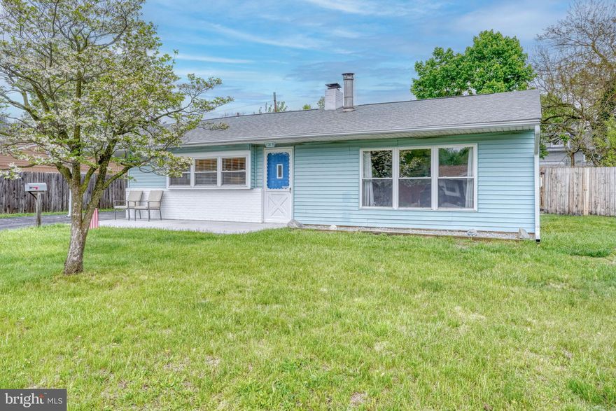 Charming 3-bedroom home with flexible living space in an established neighborhood in Newark.  This cozy property offers a spacious, recently refreshed eat-in kitchen with updated quartz countertops and ample cabinet space. An inviting living room features an original brick fireplace and an operable wood-burning stove that provides supplemental heat throughout the adjoining living and kitchen spaces. There's an additional sitting room that could serve as a home office, den or potential 4th bedroom.  Convenient side entry through the covered carport leads directly into the kitchen for easy everyday living.  Thoughtful seller updates include rerouting the heating and plumbing lines through the attic, eliminating water lines beneath the concrete slab for easier access and maintenance. Enjoy outdoor living with front and rear patios, offering multiple spaces to relax or entertain, along with a fenced backyard for added privacy.  Attached storage shed provides extra functionality and space for tools and hobbies. Conveniently located near dining, shopping, schools and major routes for an easy commute.  Don't let this one get away!
