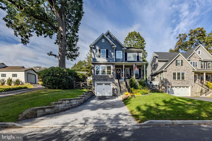 Welcome to one of the most stunning homes you’ll see, with a spectacular floor plan, tons of living space throughout and custom details that would cost you a fortune to replicate!  This stunning 4 bedroom, 3 full 1 half bath home has all the bells, whistles and love at every turn. The current owners did a fantastic job at making this already amazing home, even more amazing! The main level of this home has all the specs!  A formal living room with large windows, a perfectly tucked away office or playroom, mud room with powder room and the wow factor of the large kitchen and great room with a large dining room as well!  The kitchen is stunning!  Enjoy the large center island with seating, natural stone countertops, tons of shaker cabinets, tumbled subway tile backsplash, recessed lighting and beautiful white oak style flooring that sprawls from the front door, through the entire main level.  The dining room has beautiful millwork, a tray ceiling with custom wallpaper, a beautiful chandelier and room for a large table and buffet.  The great room has a  gas fireplace and room for a large sectional sofa, in addition to the breakfast room space that can double as another sitting room.  The mudroom has built-ins for convenience and the amount of closet space in this home is incredible to include a walk in pantry.  Upstairs you’ll find a spacious primary suite with 2 walk-in closets, a tray ceiling, a gorgeous bath with a soaking tub, walk-in shower and gorgeous stone and tile work.  The 3 additional bedrooms and the hall bath are all very spacious with ample closet space as well.  Who doesn’t love 2nd floor laundry?  Especially when it’s a gorgeous laundry room!  The lower level of the home (with egress and access to the attached garage) was just finished and it’s so incredible!  Enjoy a large rec room with a custom built- in for storage, display and your TV.  There is a great built in for entertaining with a full sized fridge as well as a 2nd mud room built in off the garage!  The full bath is so beautiful and this offers tons of additional options for guests, an au pair or in-laws!  Tons of storage in the lower level with the 2nd walk in pantry and the utility/storage room.  Enjoy a fully fenced backyard with a new pavers patio, privacy vinyl, one of a kind stone retaining wall and beautiful landscaping.  This home is centrally located in Broomall, but on a quiet street!  Oakland is not a cut through and offers a quaint feel, but accessible to everything in a short walk or drive.  Grab your morning cup of coffee on foot, have access to all things Main Line, West Chester and Philadelphia within a short drive.  This one of a kind home is just a few years young, has been customized by its one and only owners and it’s a phenomenal value in Marple Township.