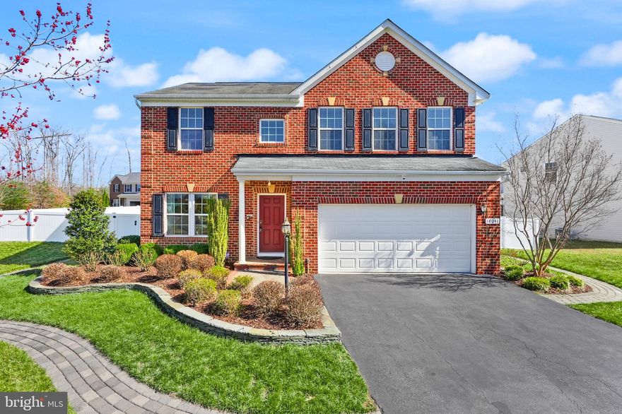 This attractive 4 bed 3.5 bath brick Colonial, ideally located near Route 1 and I-95 in the desirable Southbridge on the Potomac community, minutes from Quantico, shops, offices and popular local activities should be on your “Must-See” list of houses.
 
This well-maintained home in excellent condition includes many awesome features and upgrades such as  tigerwood Brazilian hardwood flooring and an in-ground salt-water heated pool. A new custom pool liner was ordered and is currently being manufactured. The fun colored lights, waterfall, slide and deck jets surrounded by spacious hardscaping will make summers a blast for the whole family! There is also an attached heated, in-ground jacuzzi-spa tub for relaxing on those cooler evenings. The large composite deck has a retractable awning for selective shading with a separate area for grilling. 
 
You’ll enjoy an open layout kitchen with beautiful granite counter tops, stainless steel appliances, a ceramic tiled floor, large eat-in area and a separate breakfast nook/sunroom. There is a pantry and additional installed cabinets for increased storage, too!
 
The large carpeted primary bedroom easily fits a king size bed. The primary bath has a tiled floor with a shower stall and jetted tub. The other three carpeted bedrooms upstairs are well laid out to give families room to grow.
 
The 60% finished basement comes with indoor/outdoor carpeting, a full bath, a walk-out sliding door, a large, comfy living room and unfinished storage room.
 
A long, paved driveway apron provides extra room for 4 parking spaces in front of the 2 car attached garage along with street parking for all those vehicles when family and friends come to visit for chillin’ and grilling by the poolside! There is also a 15 zone sprinkler system to make sure the manicured lawn with beautiful wrap-around landscaping is well watered. 
 
Lastly, the affordable HOA includes a community main pool, a lap pool and kiddie pool. Also included in the HOA fee's are trash/recycling pick-up, Clubhouse, a network of walking paths, tennis courts and a neighborhood courtesy patrol. VDOT maintains the streets to keep the HOA fees low. Commuters should have local access to VRE at the Potomac Shores currently under construction.