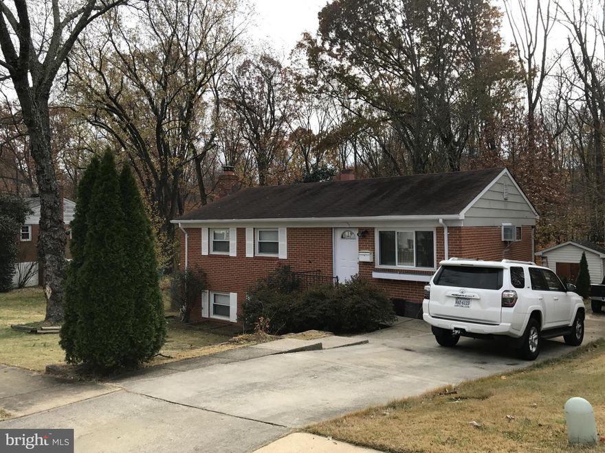 Cozy Brick Rambler in very good condition at quiet neighborhood.  Large driveway.  Beautiful backyard with over sized storage shed.  Walk out fully finished basement with full bath, bedroom, den and living room with chimney.  Easy to show.  Call/email/text listing agent before showing.  Sold "as is" but in good condition. Regular Sale.