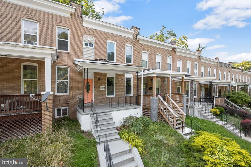 Welcome Home to your Move-In Ready, 3 Finished Level Townhouse! 3 Bedrooms and 1 Full Bath Upstairs, New LVP flooring in all 2nd floor bedrooms, 1 Bedroom and 1 Full Bath w/family room and laundry in the basement! Move in and start Living! Treed view out back and out front, Recessed Lighting and Coffered ceilings on main level, Granite Countertops, Stainless Steel Appliances, Spacesaver Microwave, Gas Oven/Range, Beautiful kitchen cabinets! Newer, full size Washer and Dryer in the basement, newer vinyl windows throughout. The Remodel was completed in 2020. The Home is Overlooking Druid Hill Park and the Maryland Zoo, close to Baltimore City Community College and Johns Hopkins University. Enjoy the outdoors in your Fenced in Rear yard with a small lawn. Come see this home today before it's gone!