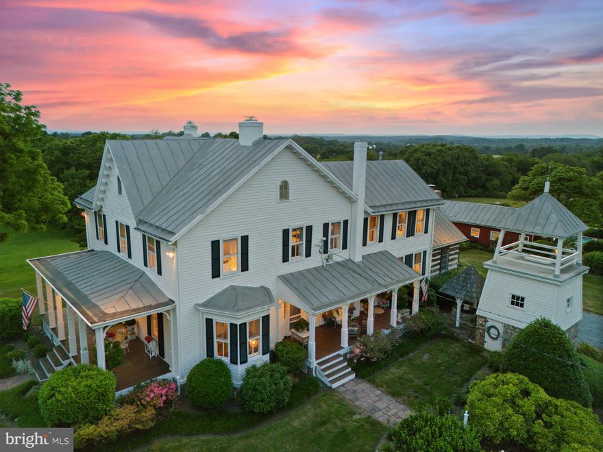 Offer deadline TODAY June 4 at 3pm! Pre-inspections occurring! Expecting Contingent Free, please include proof of funds/bank letter. Preferred Settlement Company is Settlement Trust.  

Sited a short 45 minutes from Washington, DC, beyond a picturesque driveway lined with 70 ornamental cherry trees, sits Lindenwood Farm, an enchanting Civil War era historic estate within walking distance from historic Poolesville. Located at 20415 Westerly Road, this 10-acre farm and notable outbuildings are a living testament to a rich and storied past molded by local history.

Lindenwood Farm’s journey began as part of a 1754 land grant that launched a progression of plot subdivisions leading to its building in 1858 as part of the Williams family estate.  During the Civil War, this area of Poolesville, including Lindenwood Farm, bore witness to the comings and goings of both Union soldiers and Confederate rebels. Purchased from his own Uncle in 1870, John H. Williams left an indelible mark on his surrounding community and on the farm that would serve as a cornerstone of the area’s history. Featured in Maryland’s Agricultural Reserve Historic House Tour, Lindenwood Farm has been lovingly restored and modernized to seamlessly blend the charm of its past with today’s comforts. 

The residence retains much of its original Italianate and Victorian architectural touches on its exterior façade and boasts 4 bedrooms and 3 bathrooms, living and dining spaces, family room and a study.  While the tax record notes the home is 3,840 square feet of finished living space, we were told it is estimated to be a total of 4,285 square feet. The recently updated kitchen presents a large and welcoming space with a 15’x19’ log cabin addition made from 1850s barn logs brought in from West Virginia acting as a second 2nd family room with a rustic beamed ceiling.  Although the log cabin was not original to the estate, it is from roughly the same time and finished with stones from the property to build the chimney and foundation.   A deck off the kitchen provides just one of many platforms to enjoy the home’s breathtaking views.

Adding to the estate's allure is a large one bedroom, one bathroom guest house currently used as extra living space, an art gallery and a pool house.  The 1,500 square foot (estimated) guest house has an expansive patio offering serene views of the gardens and the heated swimming pool.  The original log and stone smoke house has been restored and converted into a playhouse for the little residents of the estate.  Lindenwood Farm has a four bay car barn, a corn crib, and multiple run-in sheds, each preserving the essence of its historical roots.

To the west of the house sits the original 45'x70' Bank Barn that has been restored and repurposed into a vibrant party barn for family events and art gallery. Historic gems can be found throughout the property from the water tower to the wishing well, to the Civil War era mounting blocks used for horseback riding, and the cornerstone of the Williams’ Family who built the home.

There are multiple pastures which are currently used for sheep grazing allowing the farm to be taxed based on agricultural use and will convey should the new owners want to keep them.  There is a fenced vegetable garden large enough to make even Alice Waters jealous.  Mature trees, multiple flowering beds, and the perfect sunsets envelop the property from end to end.  Surrounded by woods and agricultural fields, privacy is unmatched by today’s standards while within commuting distance to Downtown  DC.