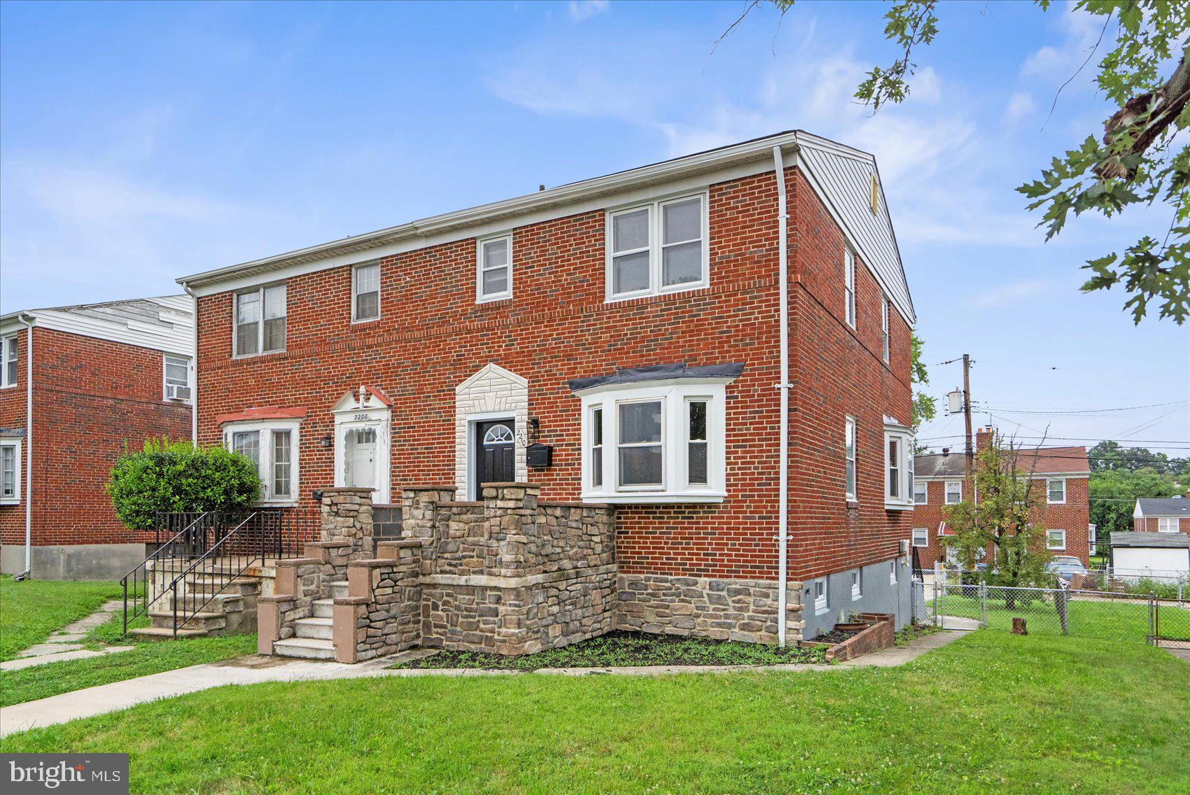 Stunning, fully renovated semi-detached brick home featuring high-end finishes and a bright, open layout. Step inside to find beautiful light-toned flooring that flows throughout the main and upper levels, enhancing the airy and modern feel. The gourmet kitchen is a showstopper, boasting quartz countertops, SLS stainless steel appliances, and a sleek ceramic tile backsplash. Upstairs offers three spacious bedrooms and a luxurious full bath with upscale tilework and designer fixtures. The fully finished basement adds even more living space, including a second full bath with spa-like finishes — perfect for a guest suite, home office, or family room. Every inch of this home has been thoughtfully designed for both style and comfort — just move in and enjoy!