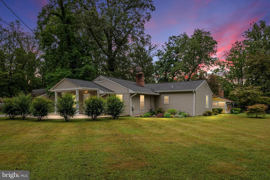 Welcome Home!! This beautifully renovated rambler boasts over 1,500 sq ft of living space and features 3 bedrooms, 3 full bathrooms and located on a highly desirable corner lot! Beautiful Open floor plan that features a floor to ceiling stone fireplace, spacious living room/dining room combination and a gourmet kitchen with large island, ample cabinet space, granite countertops, pantry and recessed lighting! The great size primary bedroom is light filled and features recessed lighting, large walk-in closet and a primary bathroom! An additional 2 great size bedrooms and 2 full bathrooms. The backyard features 2 storage sheds and fully fenced in - great for all your entertaining needs! Excellent location close to shopping, I-495, I-66!! Donât miss out on this great opportunity!