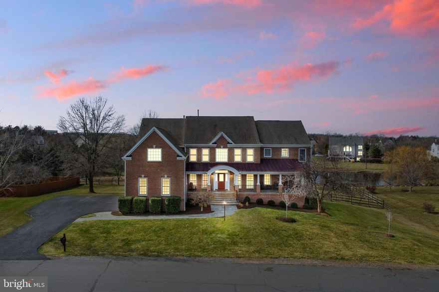 Incredible unique estate home! Over 7,000 finished sq ft! Large 3/4 acre lot backs to pond! Main level includes tiger-wood hardwood floors! Renovated gourmet kitchen with upgraded stainless appliances! Laundry room & spacious pantry! Cooking island plus breakfast area! Step-down family room w/gas fireplace.  French doors to rear deck! Unbelievable addition includes large office, kitchen, dining area, bedroom plus full bath--perfect for multigenerational living! Main level includes a second full bath too!  Primary suite includes expanded bedroom, spacious walk in closets and totally renovated spa bath!  Upper level includes 4 secondary bedrooms with 4 full baths!  Enjoy the game room with wet bar and family room area for relaxing!   Second upper level serves as another office or hobby area.  Lower level of addition includes another rec room, bedroom and full bath.  Unfinished basement includes another partially finished room which  could be a workshop.  Enjoy the stone patio, perfect for watching the sun set! Four zone HVAC, 2 water heaters, irrigation system,  windows replaced Anderson brand, exterior trim replaced with PVC wood-look material  ..This house has so much!