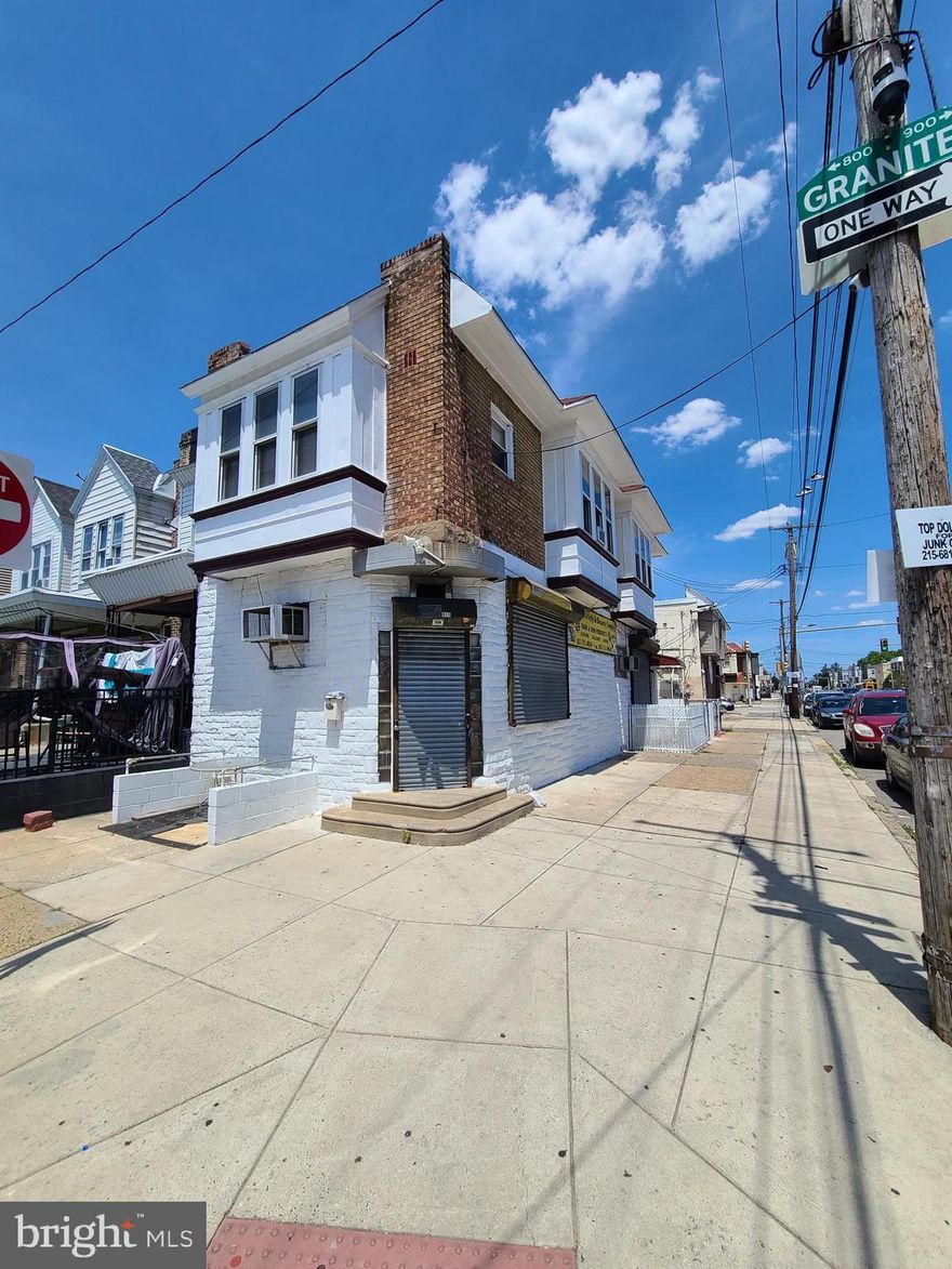 This is a great property for someone that wants to own a business on the first floor and live on the second! Barber shop, Beauty Salon, Office, Retail and more possibilities! The first floor is accessible at street level and operated a convenience store. There are peg hole walls up but they can easily be removed to expose the regular white walls. The seller is leaving pegs to use for displaying merchandise or anything your business my require. The sale also includes a commercial display refrigerator, residential refrigerator, surveillance system with TVs,  alarm system, a glass case and more. There is also a half bath behind the store. The basement is finished with a half bath and can be used for any variety of functions including storage. There is a 2/3BR apartment upstairs, with a separate entrance. There you'll find spacious bedrooms, a full eat in kitchen and full bath.  New roof in 2023. Furnace is 4yrs old. Oil tank is new. Second floor is heated by baseboard electric but you can reconnect the oil heat to it easily. First floor is oil heat. Both units have separate electric meters. Security and Surveillance system is included. The location is great as it sits on a corner and has foot traffic from the community. It's being sold as-is.