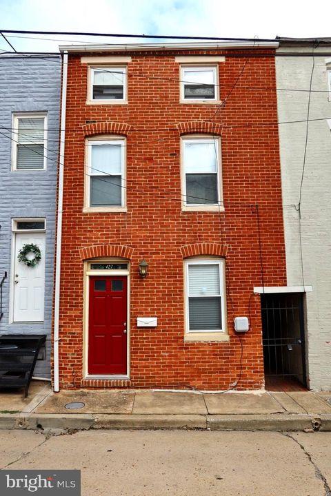 427 S DURHAM STREET BALTIMORE MD 21231