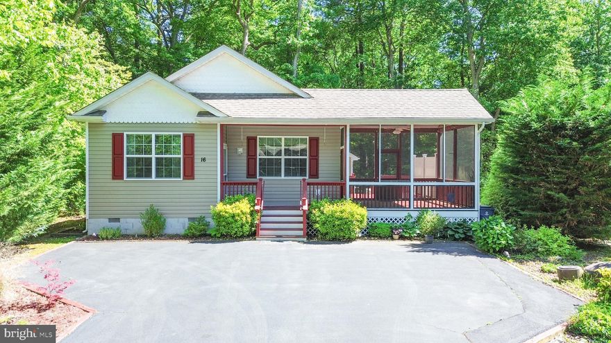 Charming 3 bedroom, 2 bath home nestled on a quiet cul-de-sac in the desirable Ocean Pines community. Offering 1,300 sq ft of living space, this well-maintained property features a comfortable and functional layout ideal for year-round living or a coastal getaway. The home includes a bright kitchen with a convenient center island and a spacious pantry, providing ample storage and workspace. A separate laundry room adds everyday convenience. Enjoy relaxing evenings on the screened porch or entertain guests on the outdoor deck overlooking a private backyard - perfect for barbecues and outdoor gatherings. Additional highlights include three storage areas, one attached to the house. The other two are free standing, all ideal for beach gear, bikes, or kayaks. The hard surface driveway provided plenty of parking and can accommodate at least 3 vehicles. 
Located just minutes from Ocean City, Ocean Pines is one of the Eastern Shore’s most sought-after communities, offering a unique blend of nature, waterfront living, and resort-style amenities. Residents enjoy: swimming pools (including indoor & beach club pool), yacht club and waterfront dining, 2 marinas with boating access, tennis and pickleball court, walking and biking trails, multiple parks, community center, farmers market and year-round events. Seller is offering a one year American Home Warranty at closing. One outdoor shed is attached to the home. Another wooden shed is free standing in the back yard and a third shed is to it's left. The Hot Tub is included in the sale -- it has not been used for the last three years.