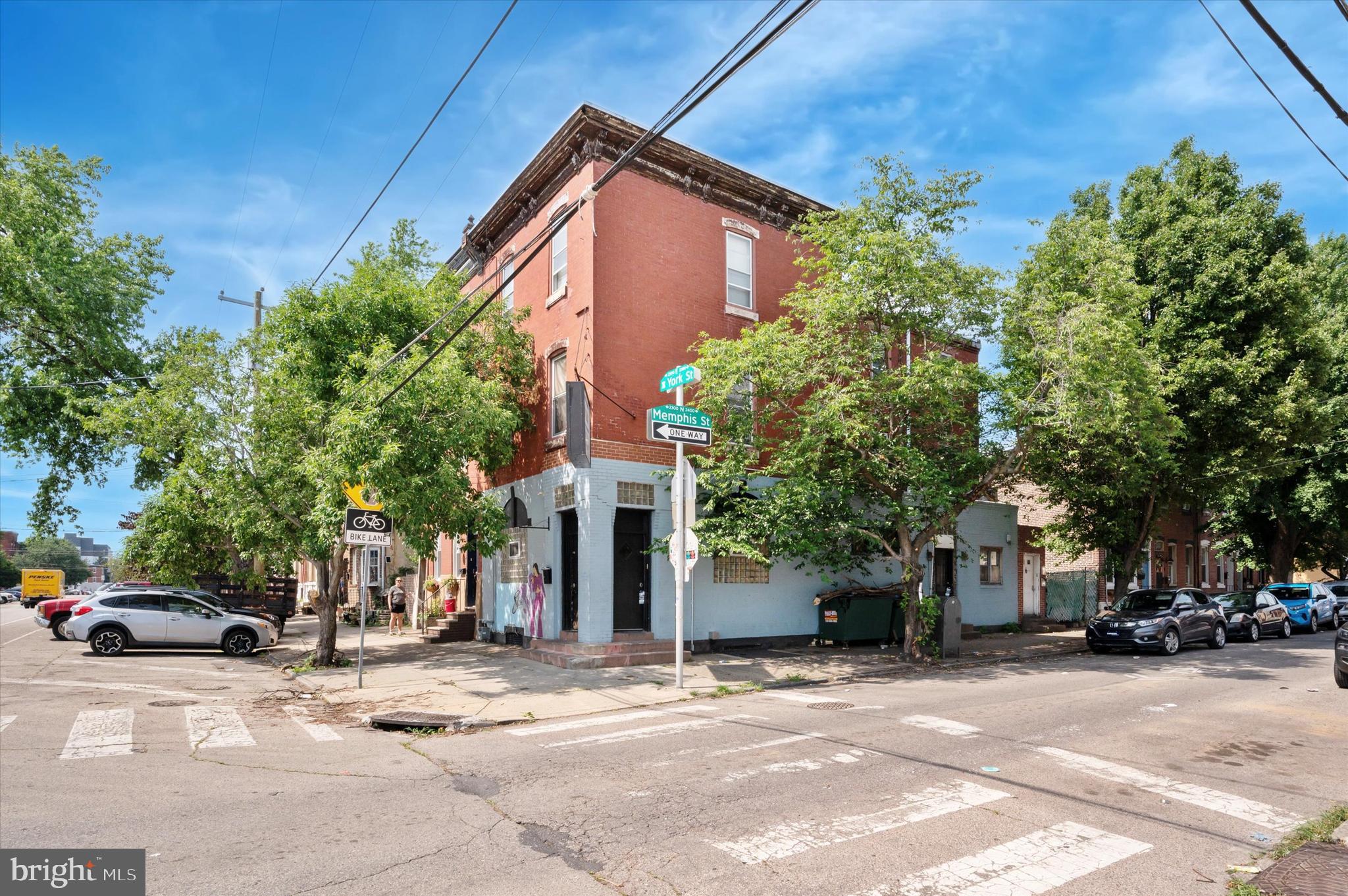Fabulous opportunity to own & operate your own bar/restaurant in Fishtown with 2 rented apartments upstairs. Our 1st floor lays out to about 1365 sq ft with full bar, dining tables space, a fully equipped kitchen & restrooms. The basement offers equipment storage and prep room with a walk in and additional load in access from the street. This commercial unit was last rented at $4370 a month. The 2nd floor apartment consists of 2beds/1bath in good condition rented at $1600 per month with a tenant who plans to stay. The 3rd floor apartment features 3beds/1bath also kept in good condition with a long term tenant rented at $1750, this tenant prefers to stay also. Just a couple blocks to Frankford Av, 2 min to i95 & 10 min from Center city. York st is a two way street for great drive by exposure from abundant traffic. Build your solid clientele of regulars in a neighborhood exploding in demand for food, drinks & fun. Easy to show !