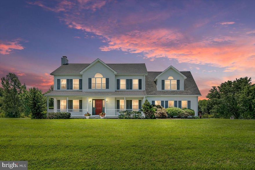 Welcome to 147 Claiborne Fields Drive in the sought after Claiborne Fields community.  Looking for your own oasis with a private lot, in-ground pool, and amazing deck?  Look NO FURTHER!!! This one has it ALL! The home offers 5 bedrooms, 2.5 bathrooms, over 2600 sq ft of living space and sits on 1.5 acres of pure privacy.  With no direct neighbors to the left or behind you, this home gives you all the privacy you need.  As you walk up to the home you will notice the mature landscaping that is meticulously cared for, bright clean walkway, and as you get to the home the large relaxing front porch sets the tone for this home.  As you enter the home and you stand in the wide open foyer that boasts double coat closets, have views of almost every room.  To the right you have the freshly painted dining room that is directly off the kitchen.  To the left you walk into the large, side open living room with natural burning fireplace.  This room is bright, airy and brings in a ton of natural light.  It is wide open to the MASSIVE, GORGEOUS kitchen boasting white cabinets, granite countertops, unique and stunning backsplash, eat in table space and is all open to the gorgeous views of the backyard!  This space is exactly the floor plan you have been looking for!  Finishing off the main level is the half bathroom, mudroom with washer and dryer and entrance to the oversized garage with shelving.  Moving upstairs you have 5 LARGE bedrooms with ample closet space.  Each room has brand new carpet.  The hallway bathroom offers the perfect separation, making it easy to share.  Moving down the hallway you have the owner's suite.  Be ready for your jaw to DROP!  Walking into this suite, the bedroom boasts vaulted ceilings, large windows, with views of the gorgeous backyard backing to woods and in-ground pool.  The HUGE walk in closet is exactly what you have been looking for and the owner's bathroom offers new LVP floors, double vanity, soaking tub and separate shower.   This owner's suite is something you haven't seen before!!! Moving back downstairs and off of the kitchen is the HUGE deck, perfect for entertaining.  Part of the deck is covered with ceiling fan, making this the perfect spot to sit back and relax out of the sun.  Moving down off the deck to the concrete pool deck you have a gorgeous in-ground pool with diving board.  This part of the 1.5 acres of fully fenced in with a gorgeous wrought iron fence.  Outside of the fence you have a large shed for storage and plenty of room to spread out , explore and enjoy the wide open space.  This home is ready for YOU!  Come see ALL that this home and the community has to offer.