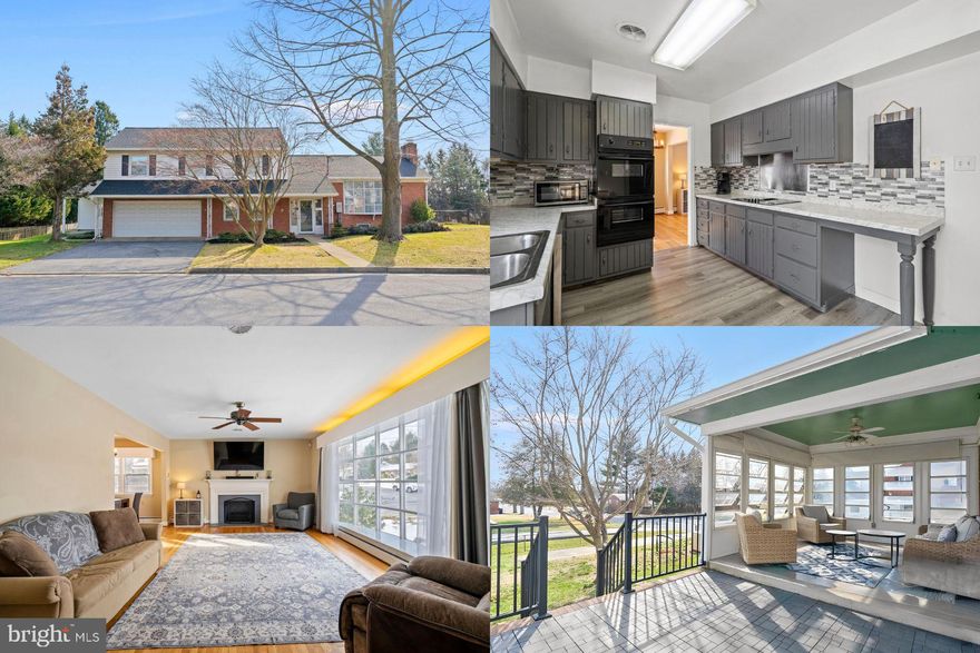 This bi-level home in town offers 5 spacious bedrooms or opportunity to have a private separate living quarters or the potential for two rentals.  The main home has  4 bedrooms with 2  baths, an updated Kitchen, featuring all new Stainless appliances, countertops, backsplash and Luxury Vinyl floors. There is a dining area which could also be used as an office and a bright open living room with a charming fireplace.  The main level has refinished hardwood floors. The step down level has a second oversized family room, with an addition which offers a separate private entrance, the 5th bedroom suite which includes another 1.5 baths and the potential to make a kitchenette. In this space, the refrigerator is already in place.  There is a laundry room which could be shared plus a walk-in closet.  The basement provides lots of space for additional storage plus a 2nd laundry hook-up.  There is a spacious back yard, a covered porch with a patio,  2 sheds and the yard is fully fenced.  There is so much potential and space.  A Brand New roof was just installed. This home is located minutes from I81, the restaurants, shopping and hospital.  Plus, War Memorial Park which is across the street features an outdoor pool facility, picnic pavilions, tennis courts, miniature golf and multiple playgrounds.  Call today for an appointment!  Accepting Back up Offers