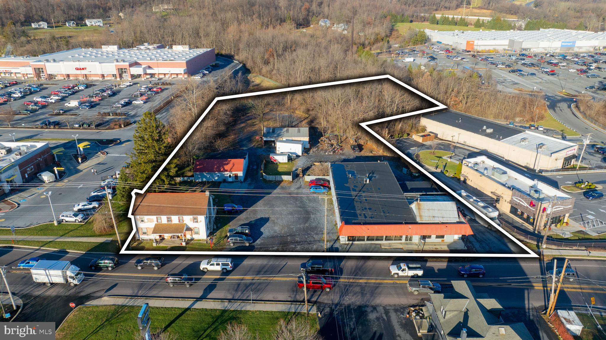 After almost 50 years this family owned cycle shop has closed and this valuable 2.69 acre tract is available for sale. Excellent opportunity & exposure in the exploding commercial market in the East End of Ephrata, this is one of the last available properties to build on or just move into the existing buildings. Currently the property offers 5000 sf of retail floor space with a showroom, office, restrooms plus an attached 2200 sf shop/garage with overhead door. Detached 1800 sf single 5 bedroom home that is currently rented, 1920 sf detached block building with garage & 1400 sf garage. Plenty of parking. - East Main Street 322 traffic count per day 22,000 and US 222 44,000. Real estate only for sale.