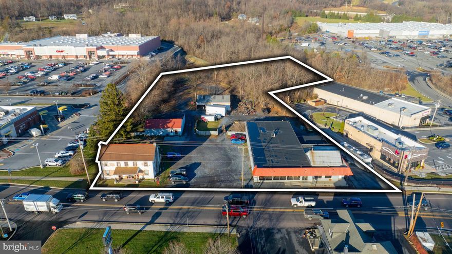 After almost 50 years this family owned cycle shop has closed and this valuable 2.69 acre tract is available for sale.   Excellent opportunity &  exposure in the exploding commercial market in the East End of Ephrata, this is one of the last available properties to build on or just move into the existing buildings. Currently the property offers 5000 sf of retail floor space with a showroom, office, restrooms plus an attached 2200 sf shop/garage with overhead door.     Detached 1800 sf single 5 bedroom home that is currently rented,  1920 sf detached block building with garage & 1400 sf garage.   Plenty of parking.  - East Main Street 322 traffic count per day 22,000 and US 222 44,000.      Real estate only for sale.