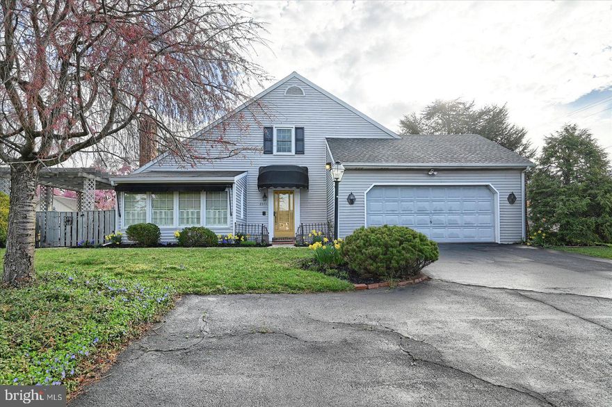 Welcome to this quaint yet spacious charmer! With its vaulted ceiling, skylights, and main floor living capability, this lovely home is sure to meet your needs. This well maintained and manicured property has fabulous curb appeal, and offers a two car garage, first floor bedroom, full bath, laundry, kitchen w/ granite countertops, dining room, living room with vaulted ceilings & skylights, and sunroom, all on the main floor! Off the sunroom you'll find a darling private patio with pergola and maintainable fenced in yard that extends your living space seasonally. Upstairs consists of a huge loft room with closets, large dressing area, and en-suite bathroom with a separate soaking tub, double vanity with lots of mirrors, and skylight. The full basement is clean and painted with dry lock, ready for finishing or storage. Additionally, you can't beat the convenience of this location to shopping, dining, and major arteries like 83 and Mt. Rose Ave. York Suburban schools. Come and see for yourself today! You will be glad you did!