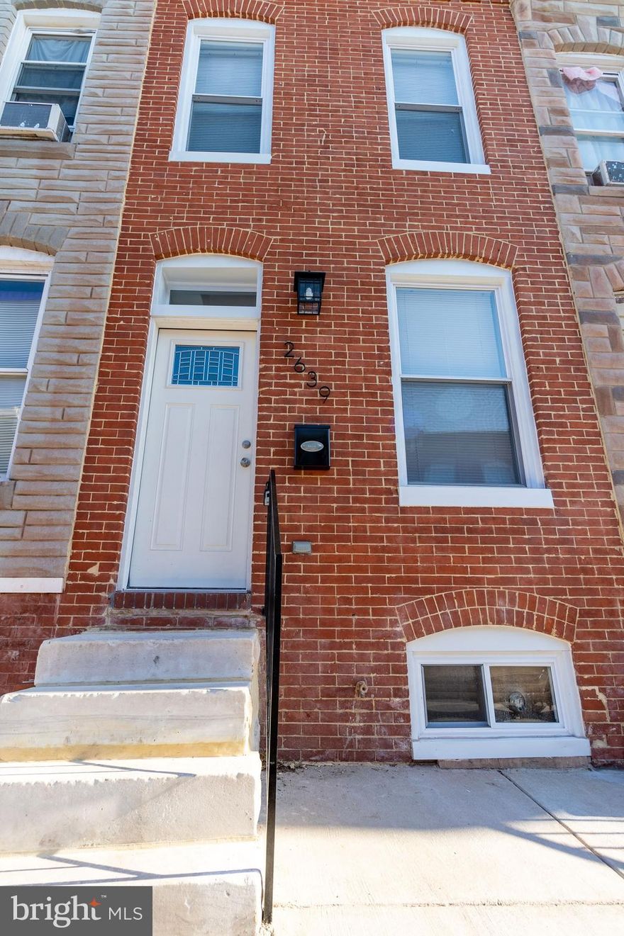 A perfect place to call home! This 880 sq ft cozy fully renovated 2 BR/ 2 BA rowhome located in up and coming Remington neighborhood close to entertainment, shopping and public transportation. This gem features granite countertops, hardwood floors, full size washer and dryer and more! Schedule your appointment today!
