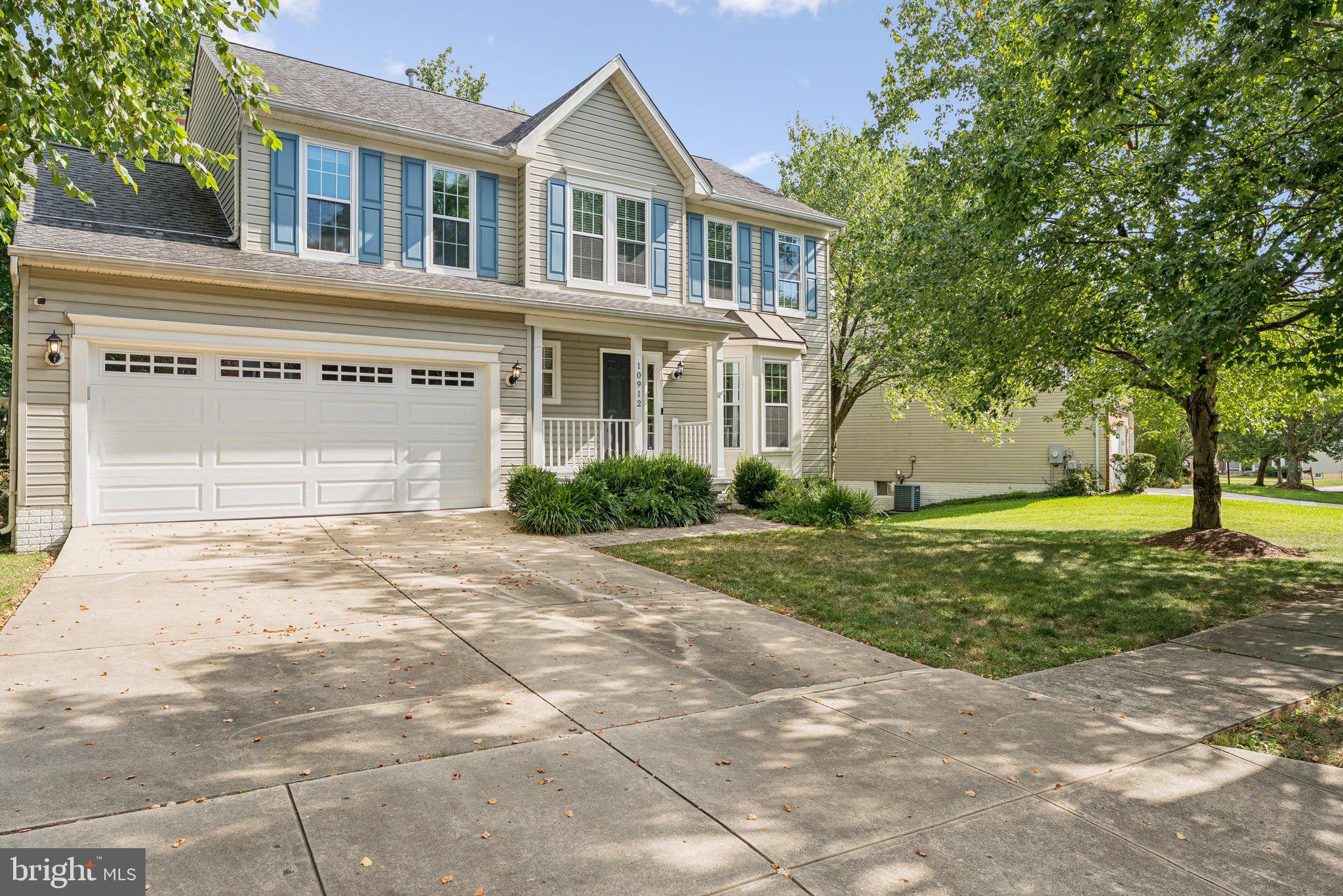 This beautifully maintained 4-bedroom, 3.5-bath colonial offers timeless charm and modern updates. Step inside to gleaming hardwood floors, recessed lighting, fresh paint and brand-new carpet on the second level. The inviting kitchen boasts an island, granite countertops, stainless steel appliances and ample cabinet space—perfect for both everyday living and entertaining. Enjoy cozy evenings by the wood-burning fireplace or host guests on the expansive two-tier deck overlooking the backyard.
Upstairs find three generously sized bedrooms, a large primary bedroom with a beautifully renovated full bathroom with a dual vanity, soaking tub, separate shower and a walk-in closet featuring a custom closet organizer. The fully finished walkout basement provides even more living space with LVP flooring, a wet bar and full bath. Additional highlights include Vivint Solar Panels (Paid in Full), newer windows, a roof just 2 years old and a prime location near major commuter routes and the National Harbor. This move-in ready home combines comfort, style and convenience—don’t miss it!