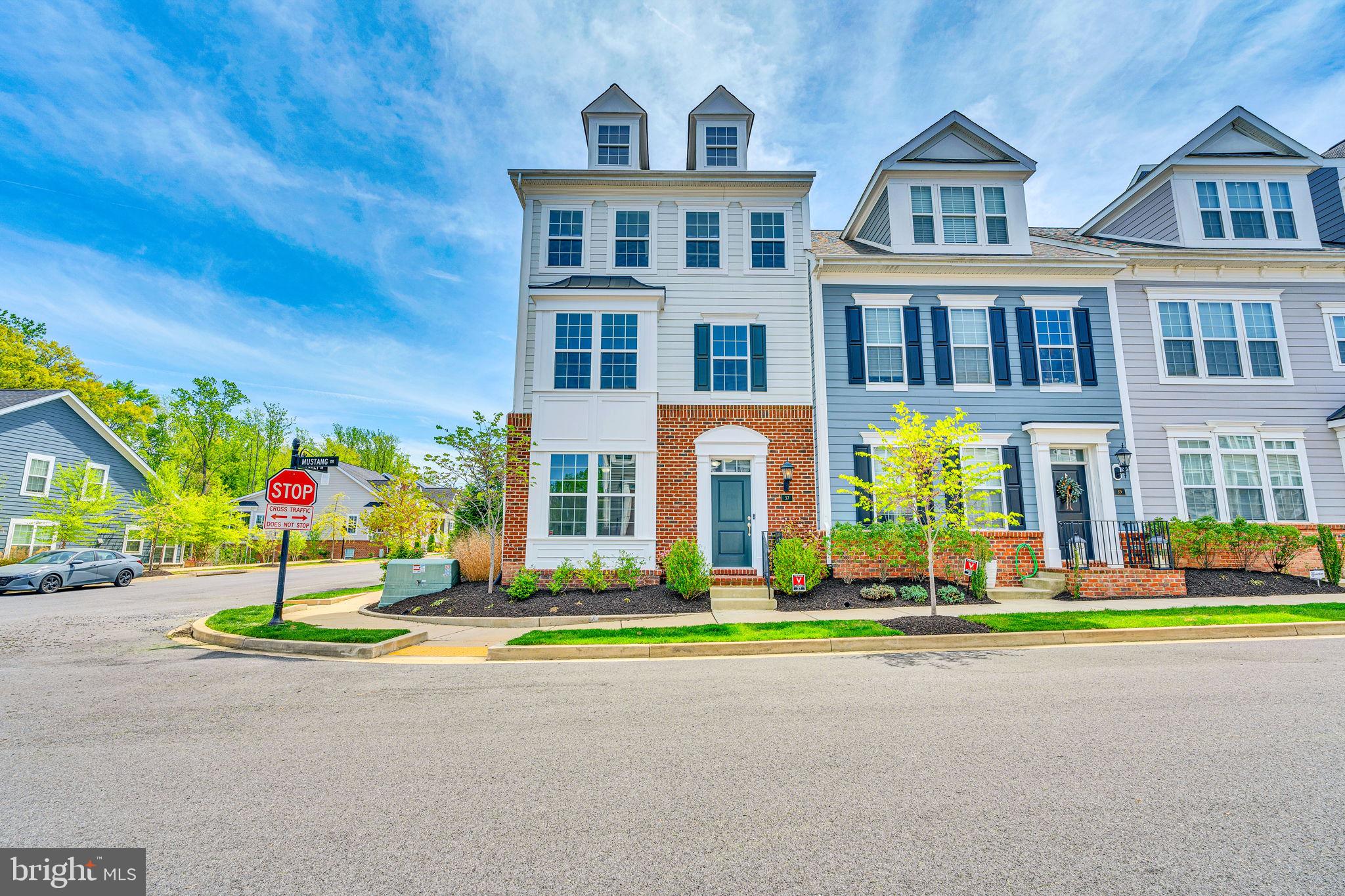 Welcome to 37 Mustang Drive! This fully-furnished, former model home is available for immediate occupancy. Easy living is the name of the game in this lovely home. Conveniently located near the Town of La Plata, the home is nestled in the awesome Villages of Steeplechase neighborhood, which offers great amenities including a clubhouse, pool, and exercise paths. The ground level of the home features a large rec room, a bedroom/office, and a half bath. The main level is open and airy. The generous living space has a cozy gas fireplace, and the kitchen offers lots of cabinet space, stainless steel appliances, granite countertops, and a large island. Off of the kitchen is a nice back deck to enjoy. The primary suite is on the upper level, and features a walk-in closet and a full primary bathroom with dual sinks. The upper level also has two more bedrooms, another full bathroom, and a laundry closet. This property is being rented fully furnished. The minimum income required to rent this property is $108,000 per year (or BAH to cover rent if military), and the minimum TransUnion rental credit score required is 640. There are no pets and no smoking allowed in the property. The security deposit is one month's rent and the rental application fee is $32 per applicant. Tenants are responsible for all utilities, and the Landlord pays the HOA fee. Landlord will add a door to the ground level front room (currently furnished as an office) if a tenant wants to use that as a 4th bedroom.
