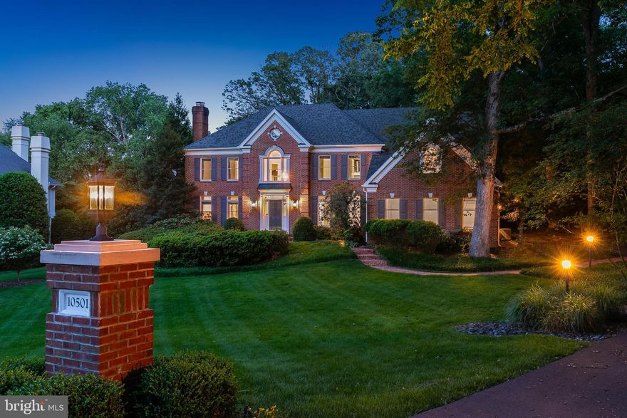 Welcome home to 10501 Hannah Farm Rd-- a beautifully updated 6000+SQFT home, sited on a lush and private 1-acre lot in the desirable Hannah Hills community.  This classic, yet stately brick home features light-filled interiors where thoughtful custom design meets everyday livability. The main level of this home features a 2-story grand foyer, a formal living room, dining room and office. The updated chef's kitchen features a gas range, an entertainer's island, a walk-in pantry, and a breakfast area, which all opens up to the great room and private patio. 
The upper-level features the primary suite, a luxurious updated bath, and multiple walk-in closets. Three additional well-appointed bedrooms and two full baths complete the upper level.
Designed for entertaining on a grand scale, the fully finished lower level features a custom bar, dual media zones, dedicated home gym, multipurpose room, full bathroom and ample storage.
The exterior of this home is the perfect space for entertaining with elegant hardscaping and a full outdoor kitchen.  Enjoy a level backyard enhanced by custom landscaping that creates a natural buffer.
Additional features include a new roof, 2 new HVAC systems, a newly installed driveway, custom craftsman style trim across all three levels and a side-load three-car garage.