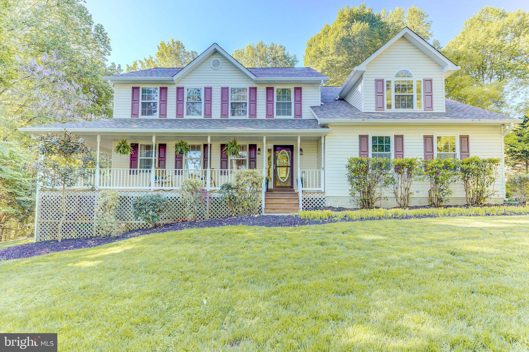 Introducing a stunning four-bedroom, three-and-a-half-bathroom colonial home situated on a one-acre lot in the sought-after neighborhood of Wilburn Estates. As you approach the property, you'll be greeted by a beautifully landscaped yard and a wrap-around porch that surrounds the front of the home.
Upon entering the home, you'll find yourself in the spacious living room, complete with gleaming hardwood floors. The living room flows seamlessly into the dining area and the recently updated eat -in kitchen, featuring new stainless steel appliances and granite countertops. Natural light fills the casual living space adjacent to the kitchen. This home features a convenient layout, including easy access to the back deck. The main floor also includes :half-bathroom.
Upstairs, you'll find the impressive primary bedroom with two walk-in closets and an en-suite bathroom, complete with a soaking tub and separate shower. The second floor also includes three additional spacious bedrooms, another full bathroom, and laundry room.
The property also boasts a two-car side-load garage, providing plenty of space for your vehicles and storage. The sizable deck, in-ground saltwater pool, gazebo, and fire pit make the backyard an ideal place for entertaining.
So if you are looking for a home in an award-winning school district with an easy commute to metropolitan areas, look no further! Contact us today to schedule a showing and experience all that this wonderful property has to offer.