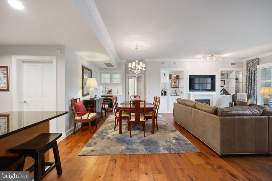 Impeccable residence with one of the most desirable floor plans at Baltimore's premier waterfront address. Situated in the main courtyard, this 2 BR, 2.5 BA terrace level residence boasts 1,900+ SF of sophistication: private foyer and elevator, designer hardwoods and fixtures throughout, custom built-ins, Chef's Kitchen with Viking appliances, spacious Primary Suite with luxurious en-suite spa bath, and bluestone patio that overlooks the English Gardens, water, and Inner Harbor. Steps from the promenade and water taxi. Enjoy the legendary amenities The Ritz-Carlton Residences has to offer: Indoor Salt Water Pool, Theater, Fitness Center, Guest Suites, 24/7 Concierge, Valet, & Security.