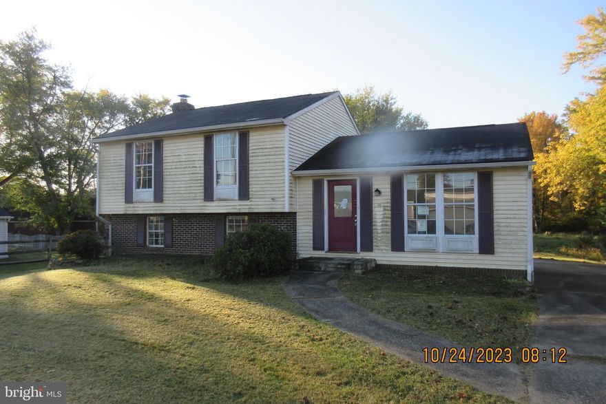 HUD Property Case Number: 241-908703 IE . Property sold as-is condition. Inspections are for information purposes only. Seller will make no repairs and no repairs can be made before closing. IF ANY REPAIRS ARE MADE BEFORE CLOSING FURTHER ACTIONS WILL BE TAKEN BY THE SELLER. If there are any ground rent it is to be verified by buyer/or buyer agent. All information regarding bidding deadline, disclosures, etc can be found by going onto hudhomestorecom. Located in a quiet neighborhood minutes from beltway, shopping centers and schools. Eligible Bidders: Owner Occupants, Nonprofits, and Government Agencies only. There is no  power or water turned on at the property and it will be the buyers responsibility to turn on utilities for home inspections. NO HOME SALE CONTINGENCY! There is a possibility of MOLD in basement and will require that everyone wear a mask while in the property. Financing must be cash, private lending or 203K.